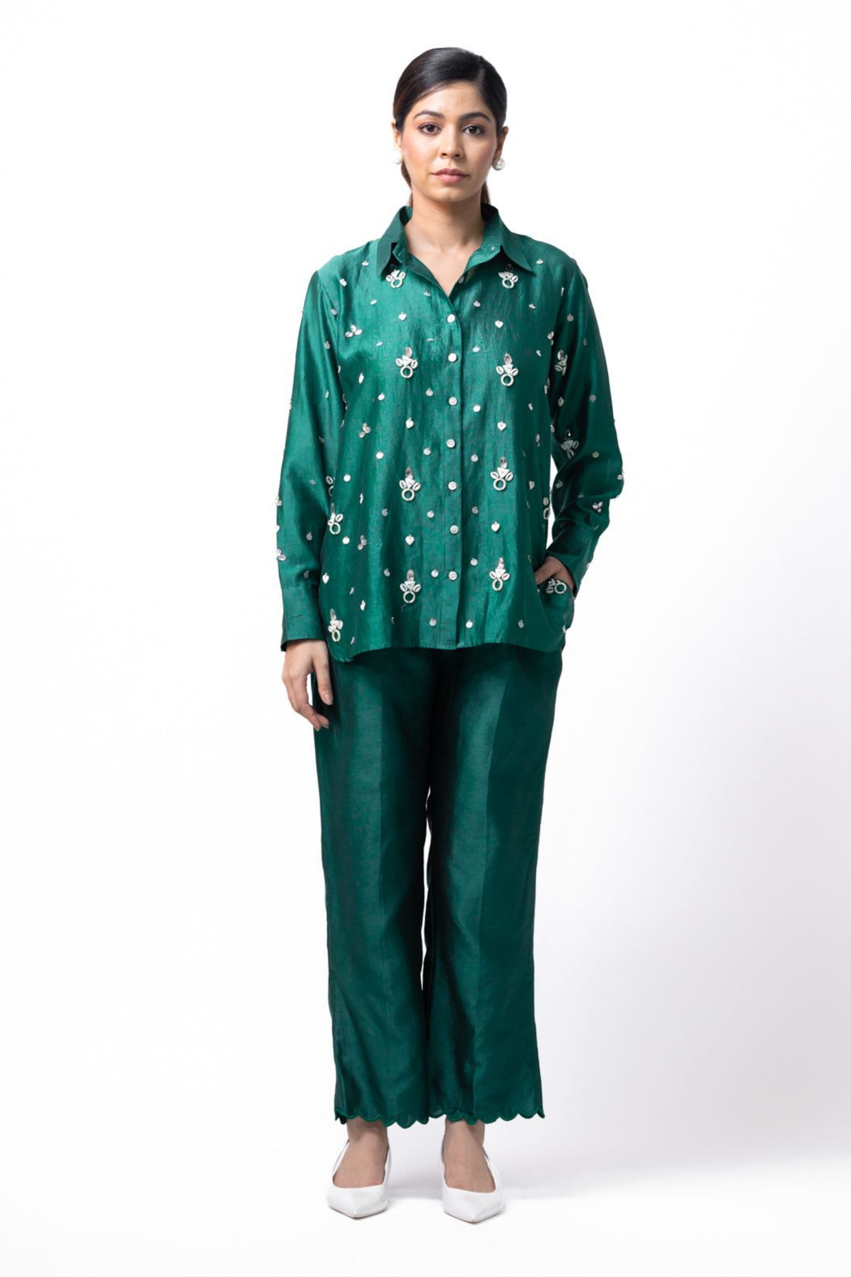 Emerald Green Coord Set
