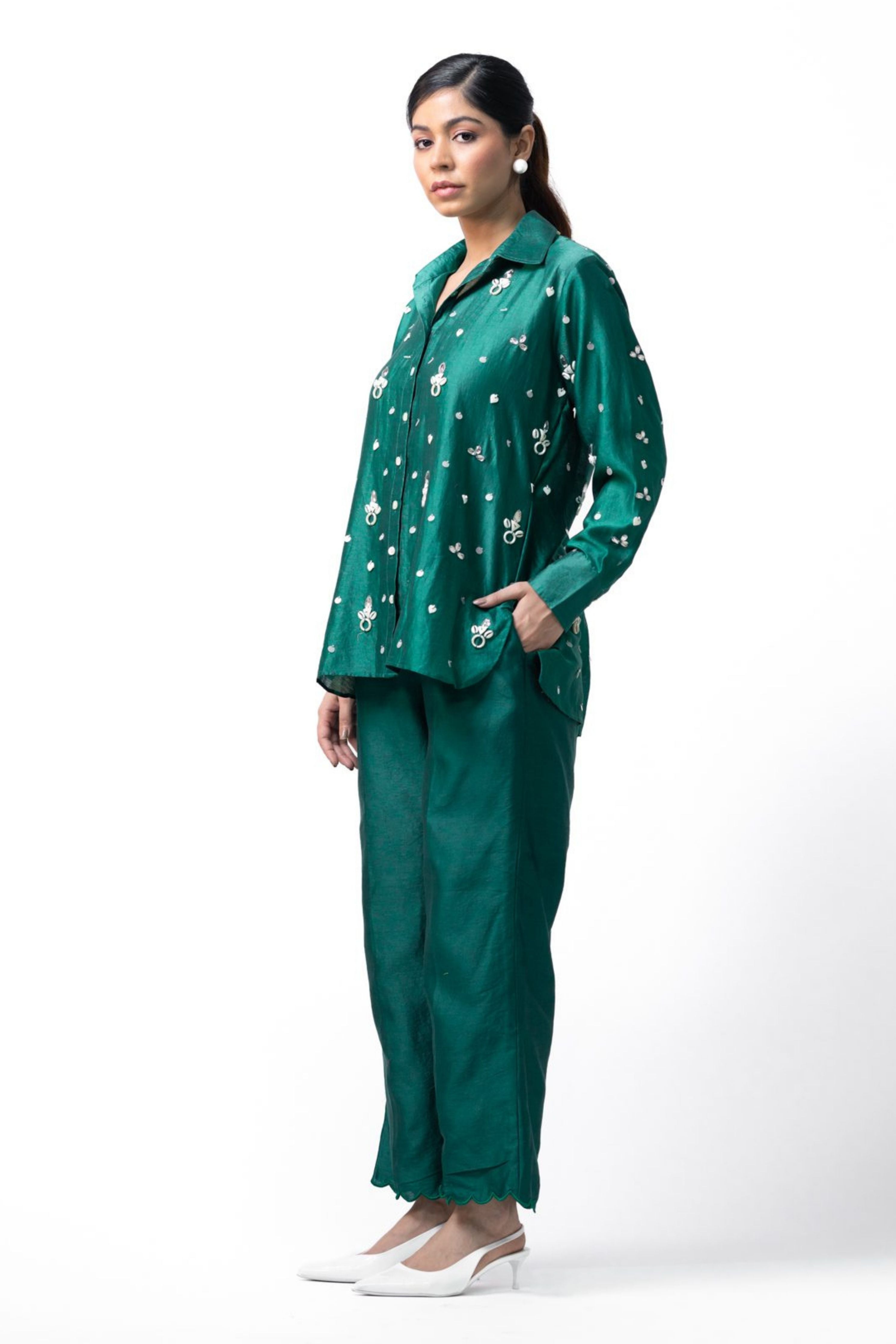 Emerald Green Coord Set
