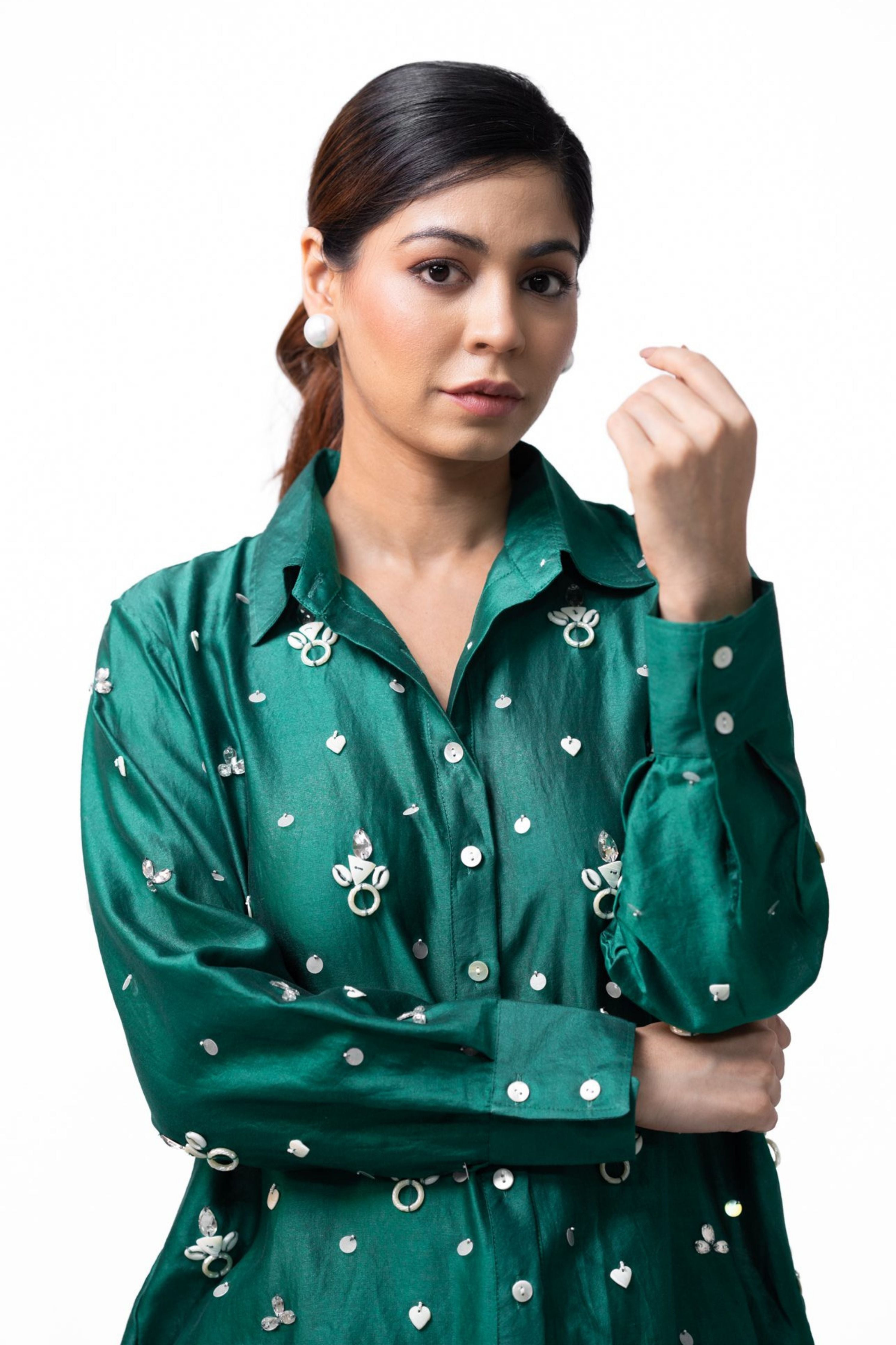 Emerald Green Coord Set
