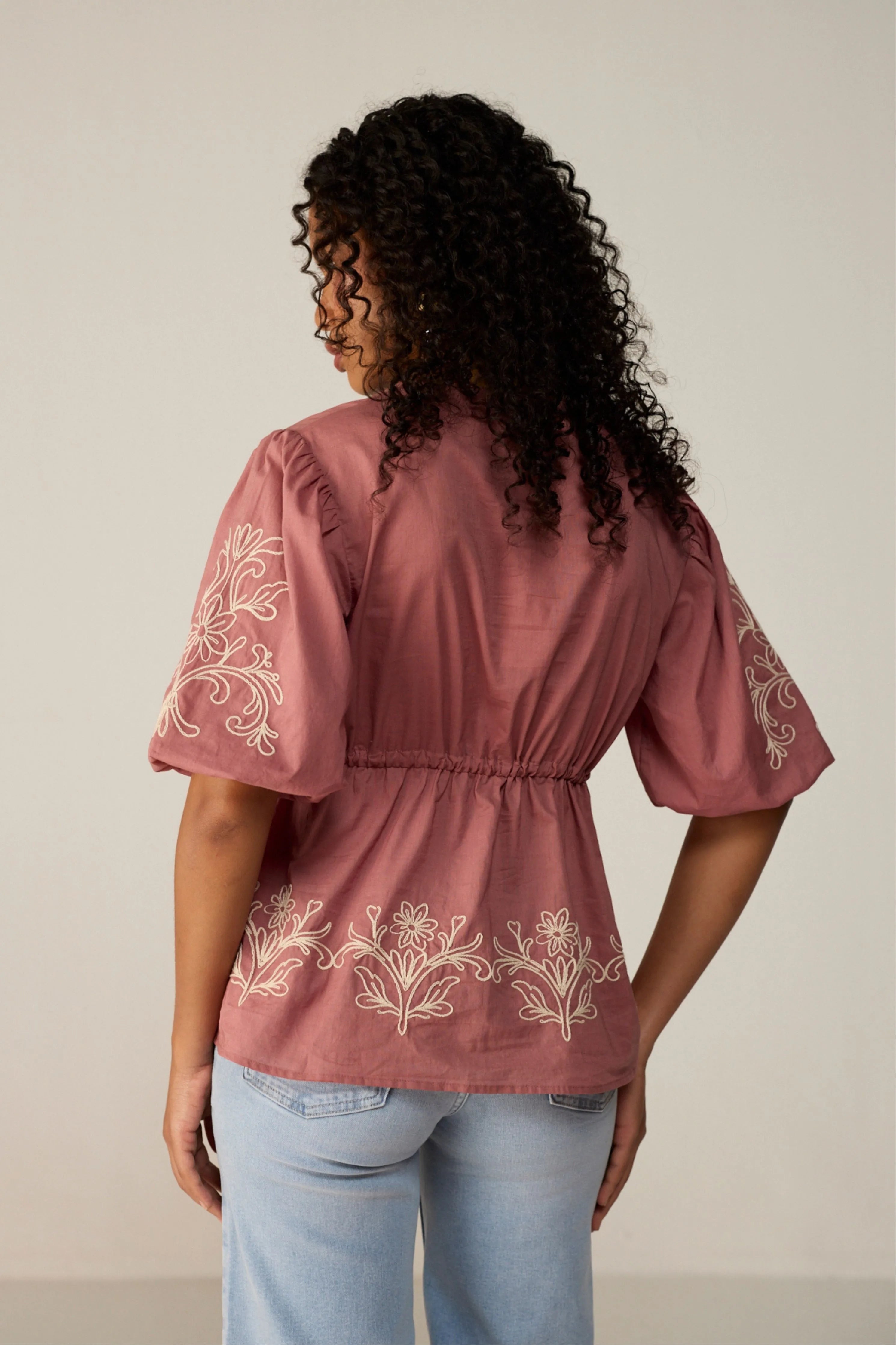 Pink Vivia Blouse