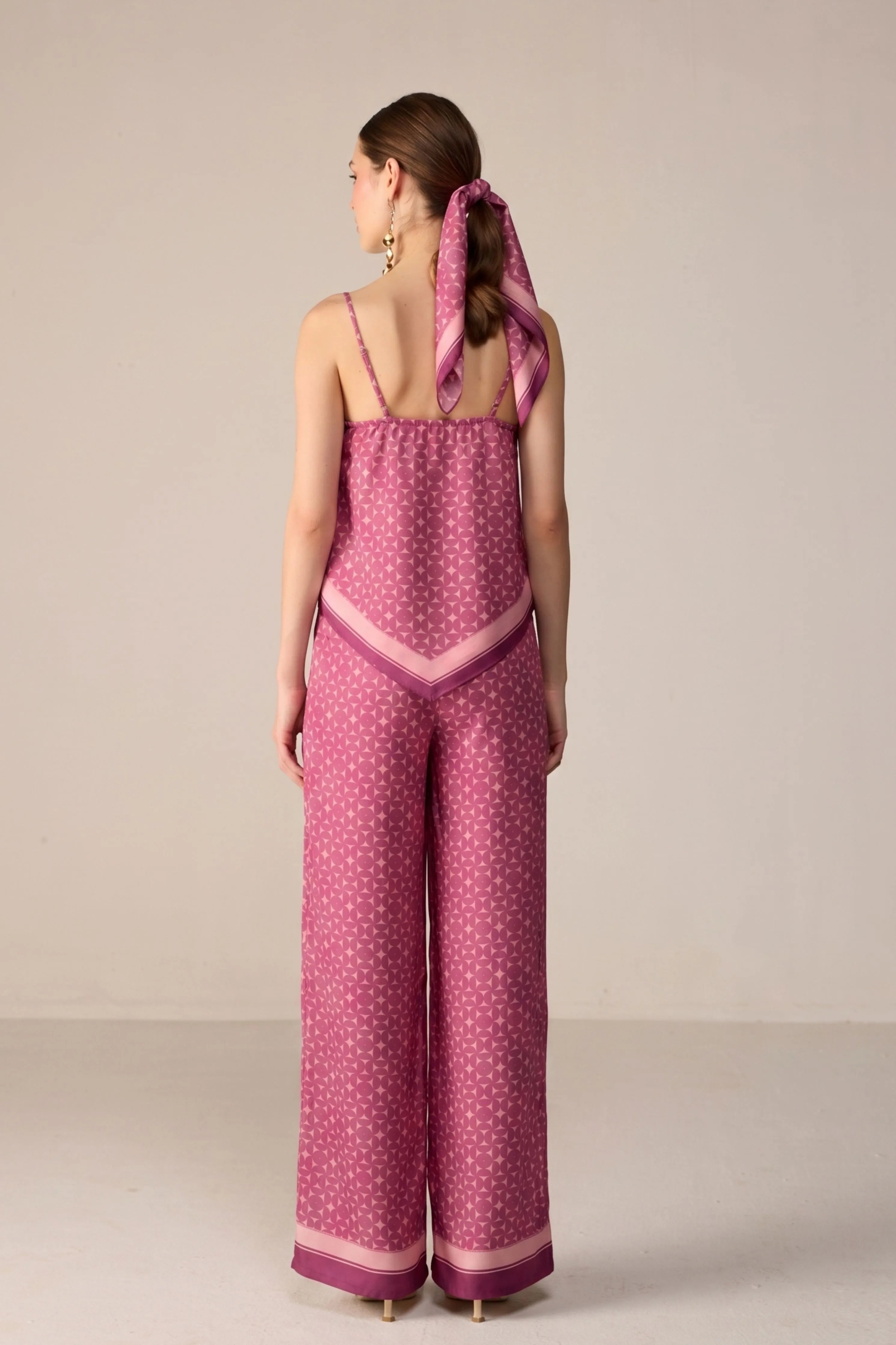 Maroon Yuna Top Co-ord Set