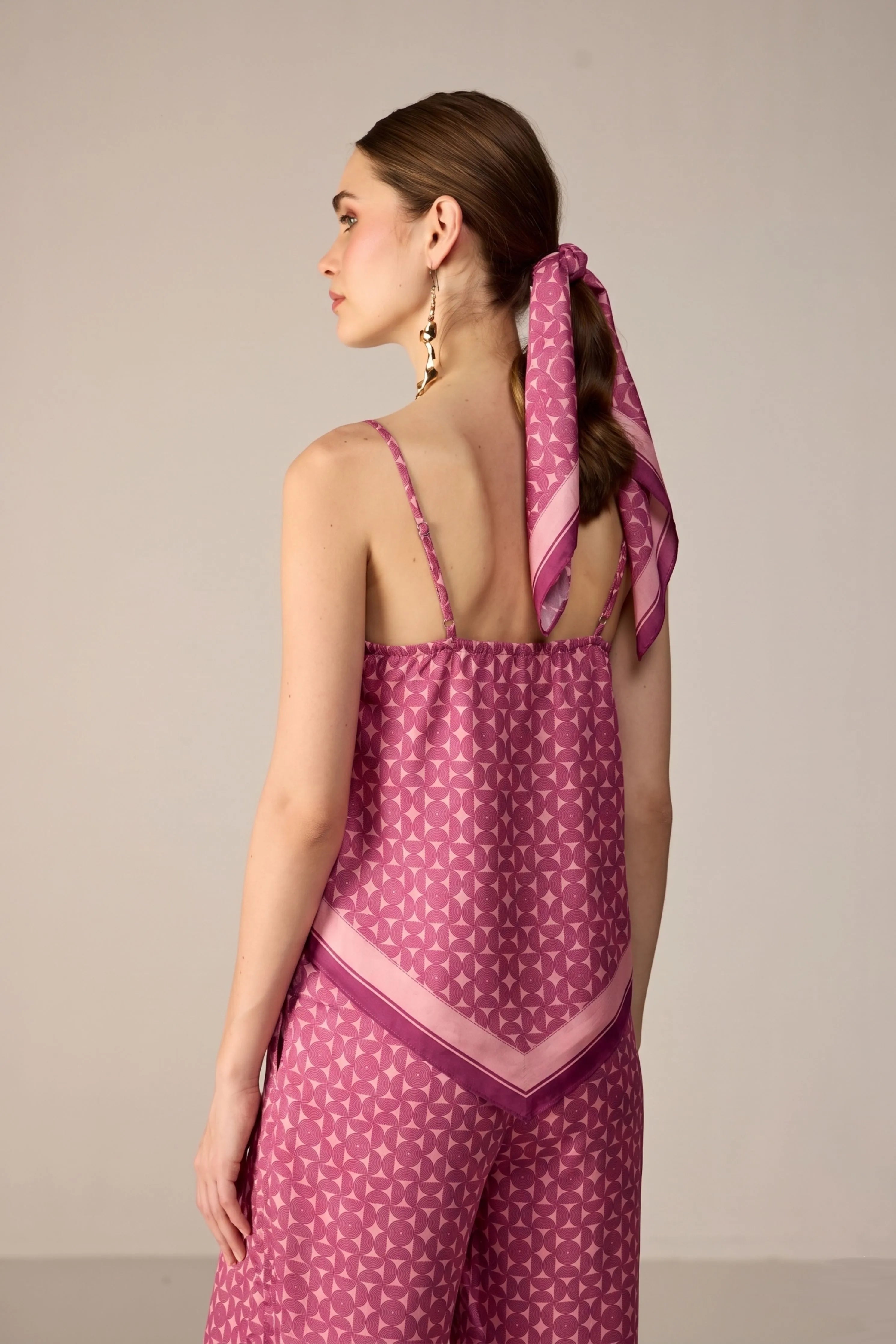 Maroon Yuna Top