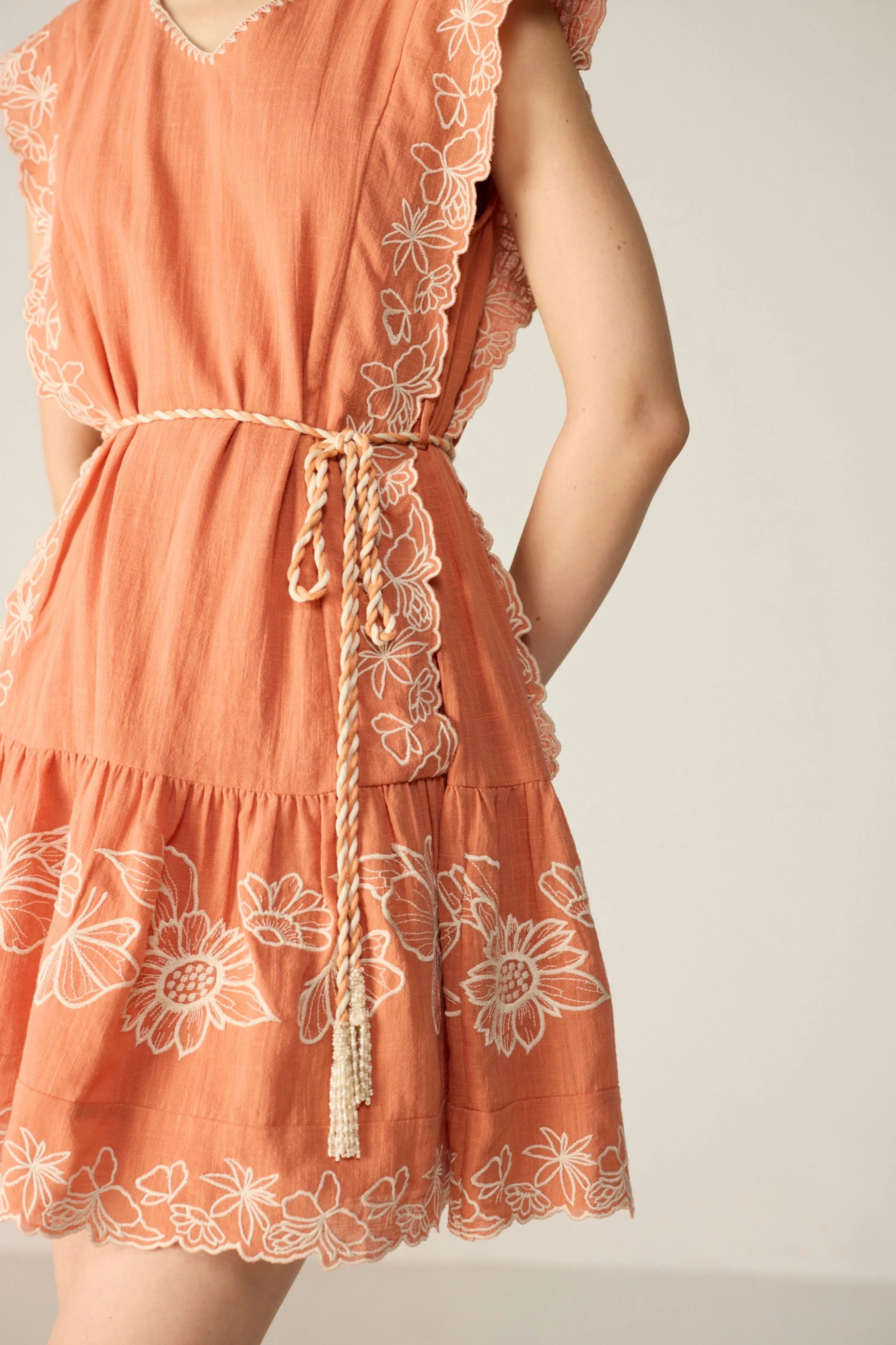 Orange Naomi Mini Dress
