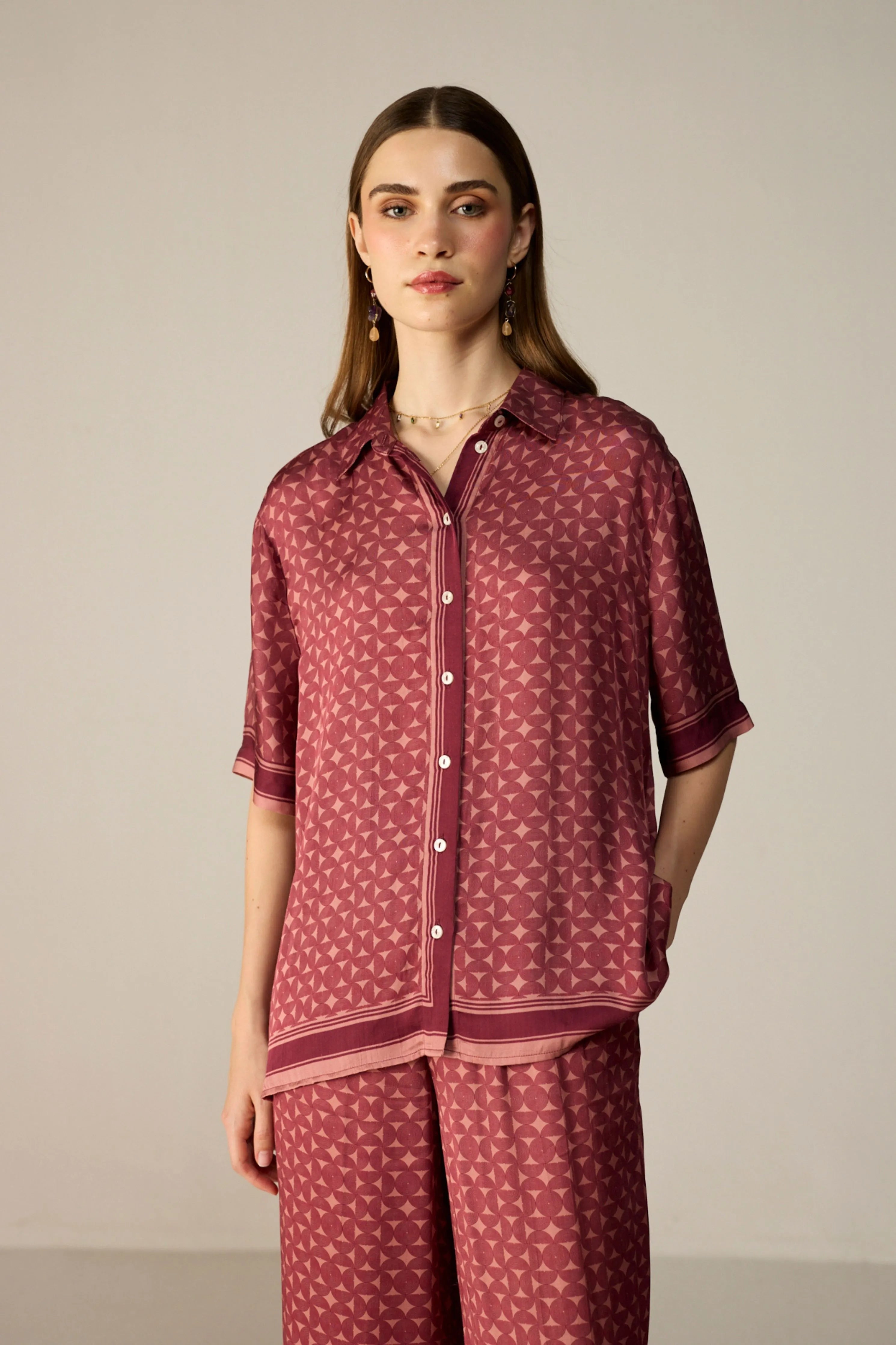 Maroon Noah Shirt