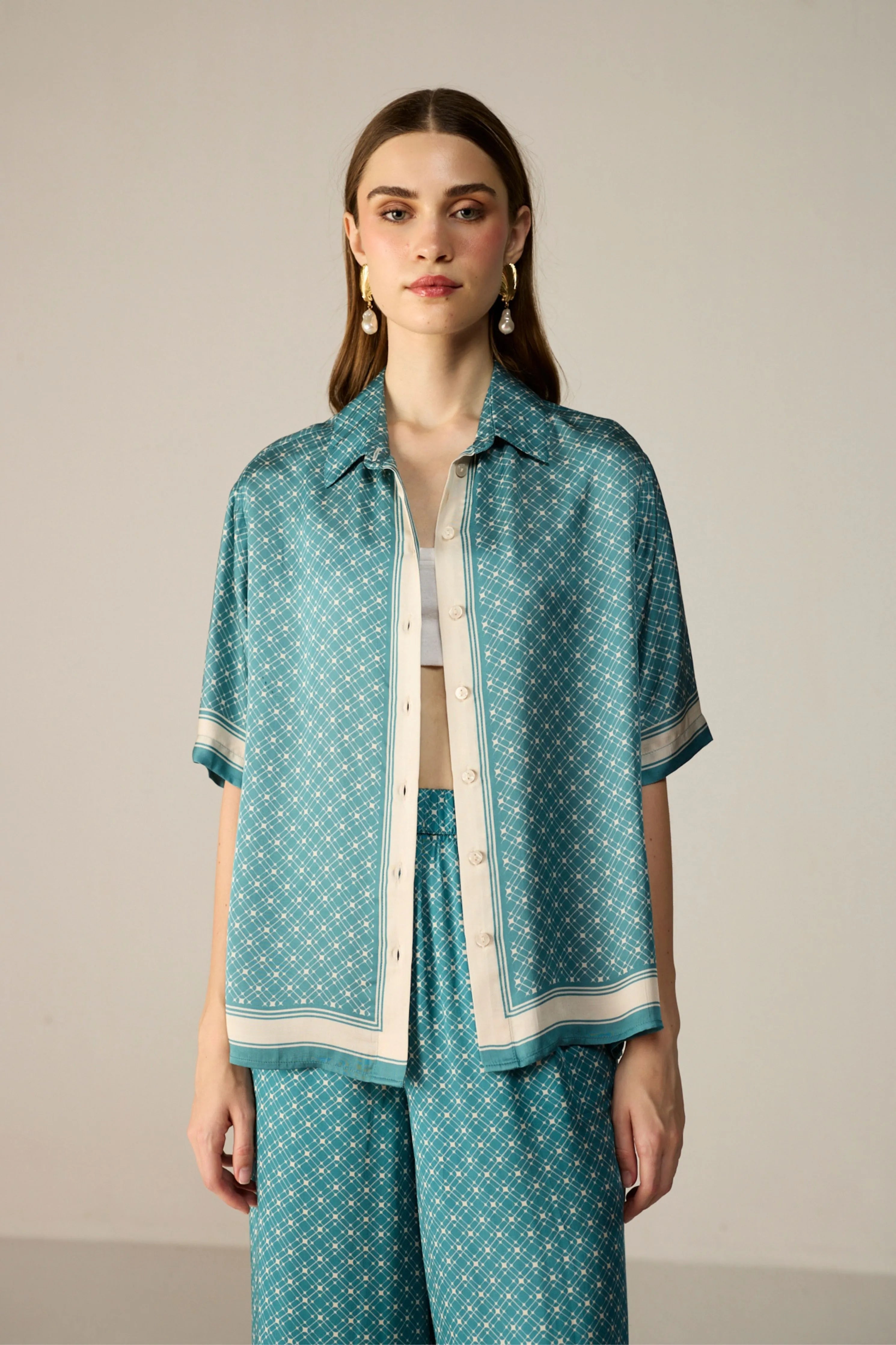 Teal Noah Shirt