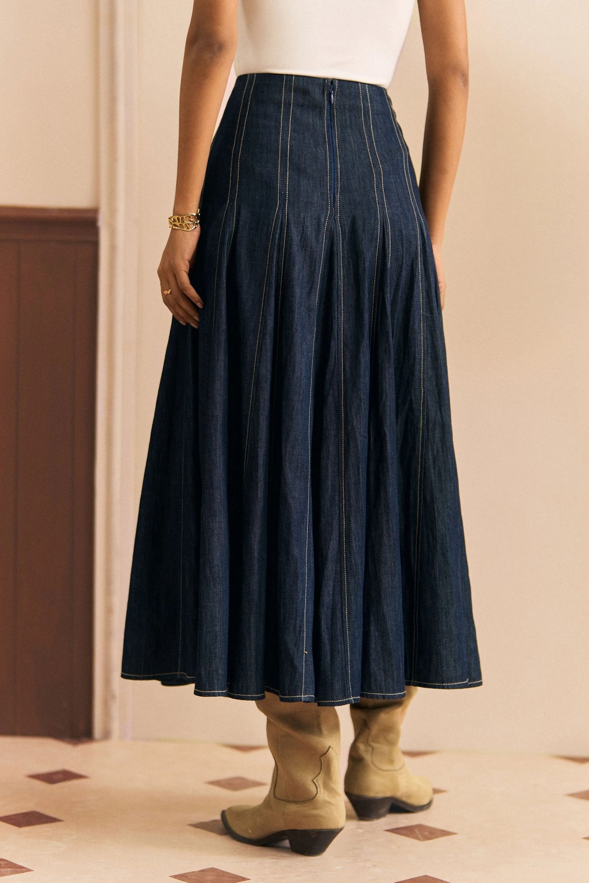 Rose Midi Skirt