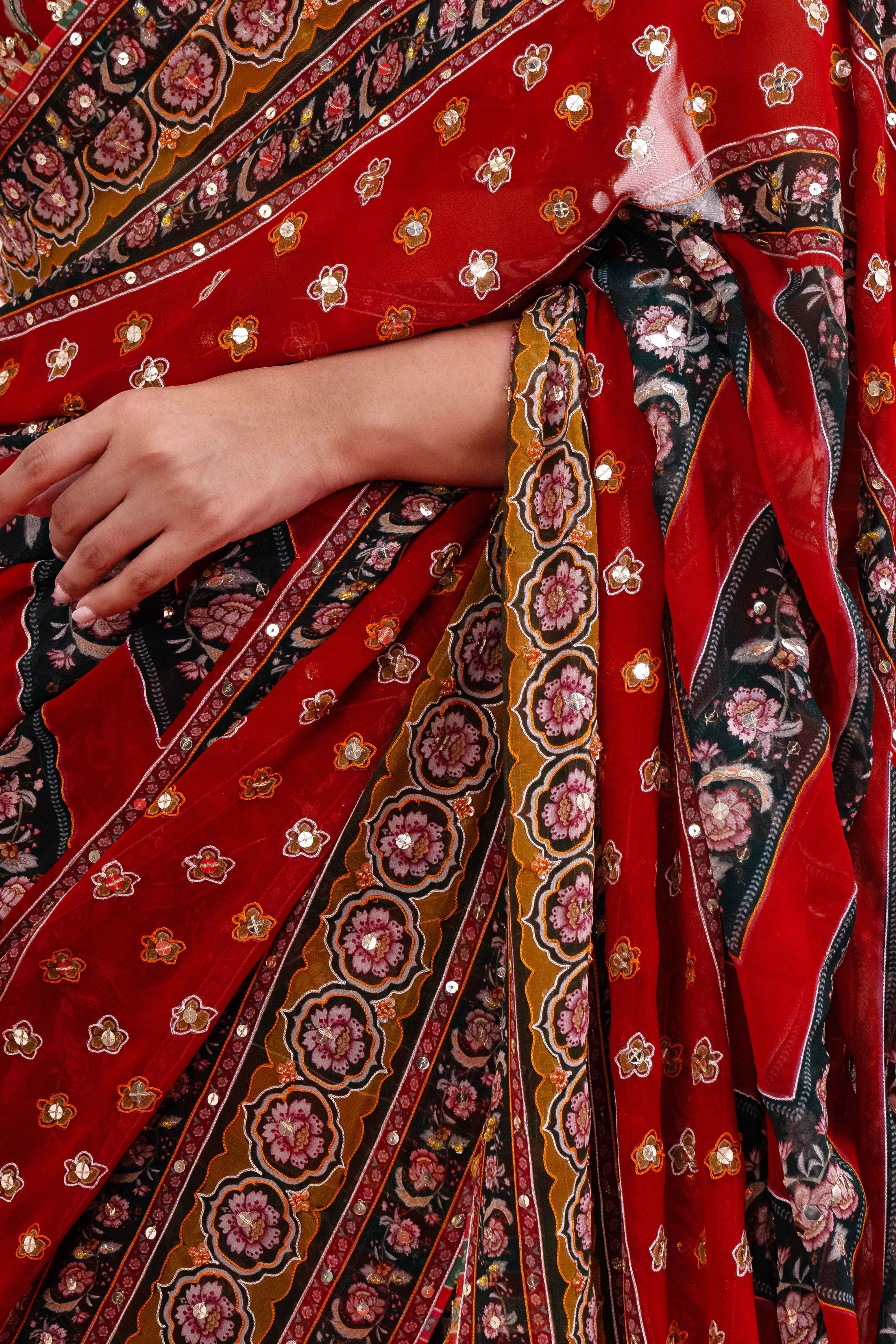 Gulnaar Sitara Saree