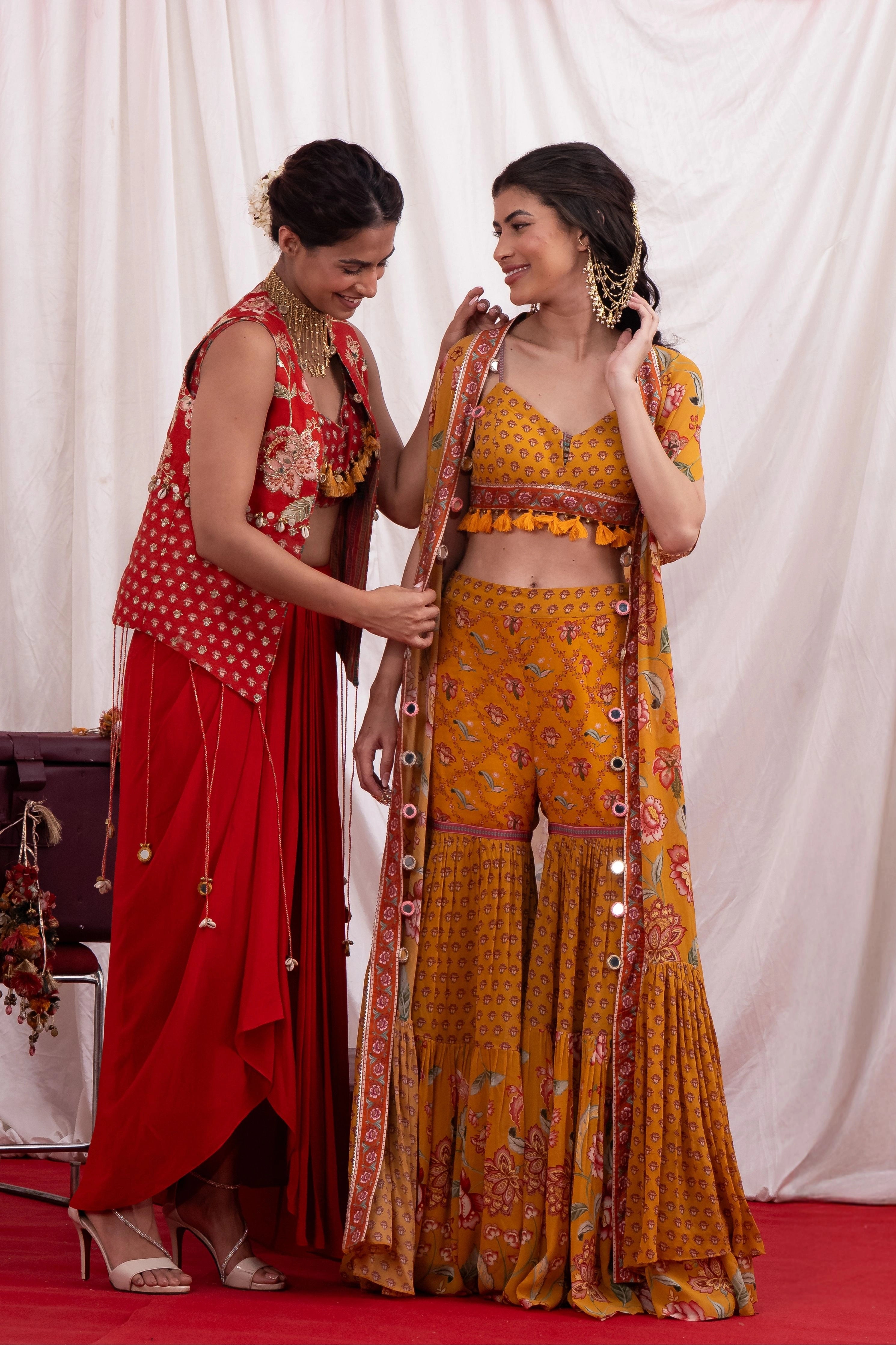 Gulnaar Jashn Jacket Set