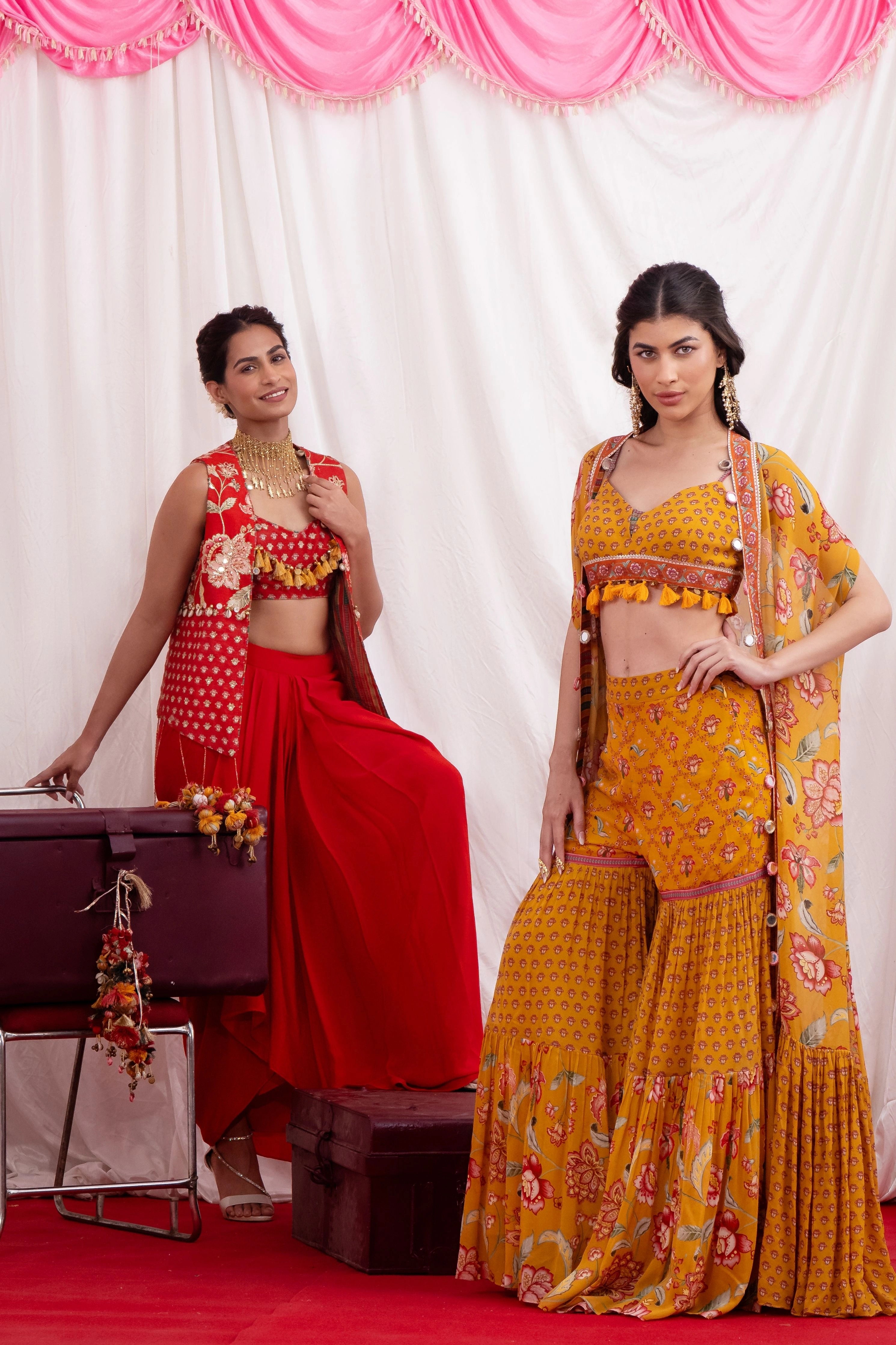 Gulnaar Jashn Jacket Set