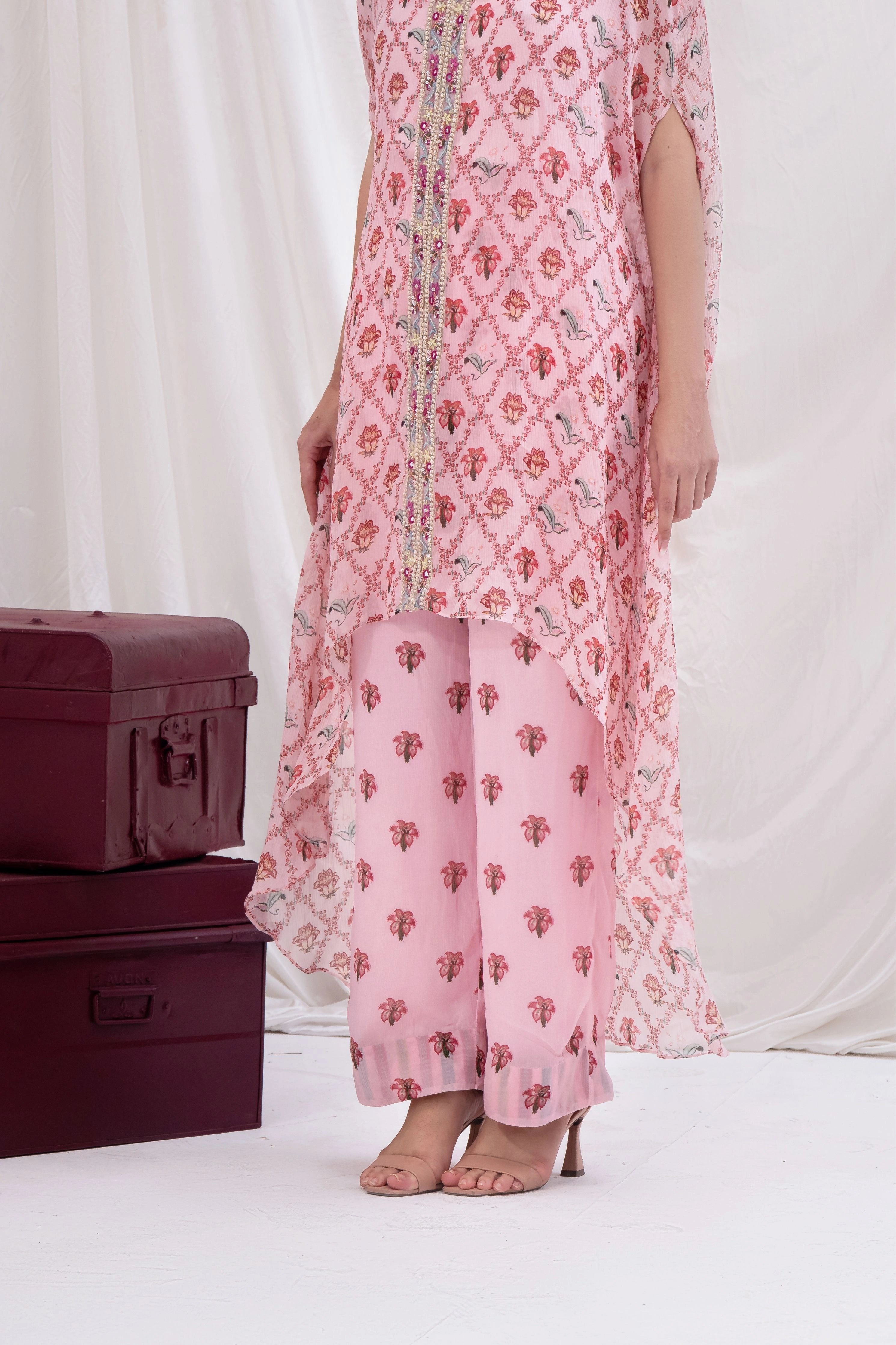 Gulabi Raag Kurta