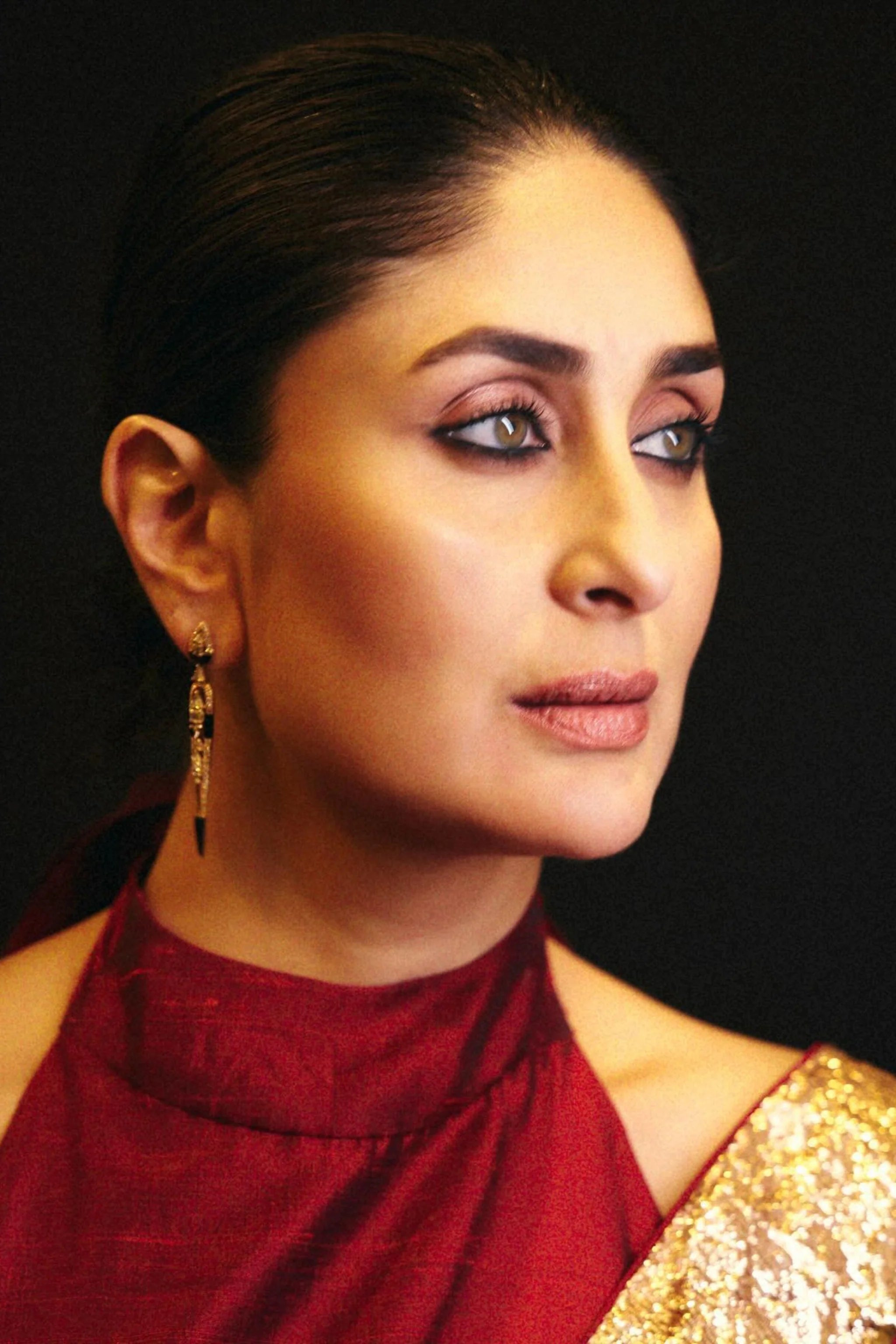 Mahongany Red Mulberry Silk Ajna Saree