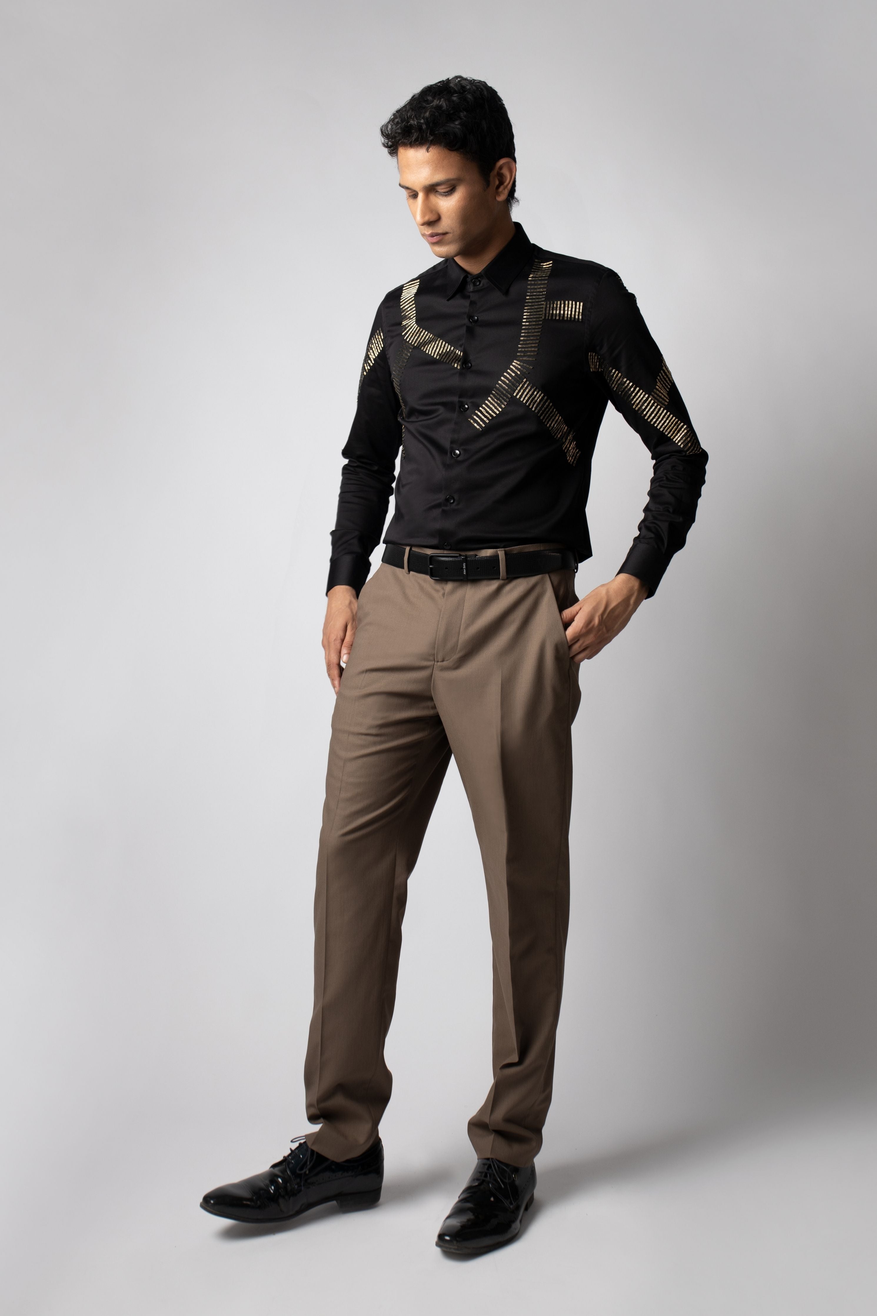Crossroads Shirt- Black