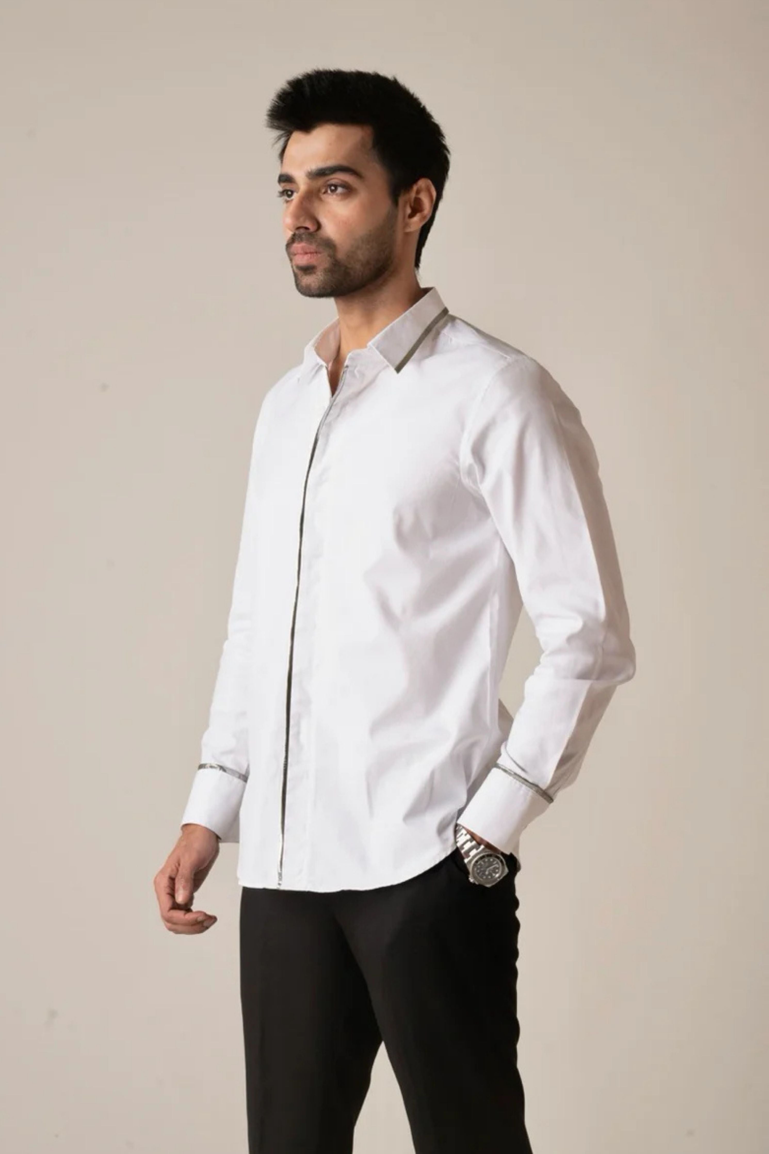 White Silver Linings Shirt