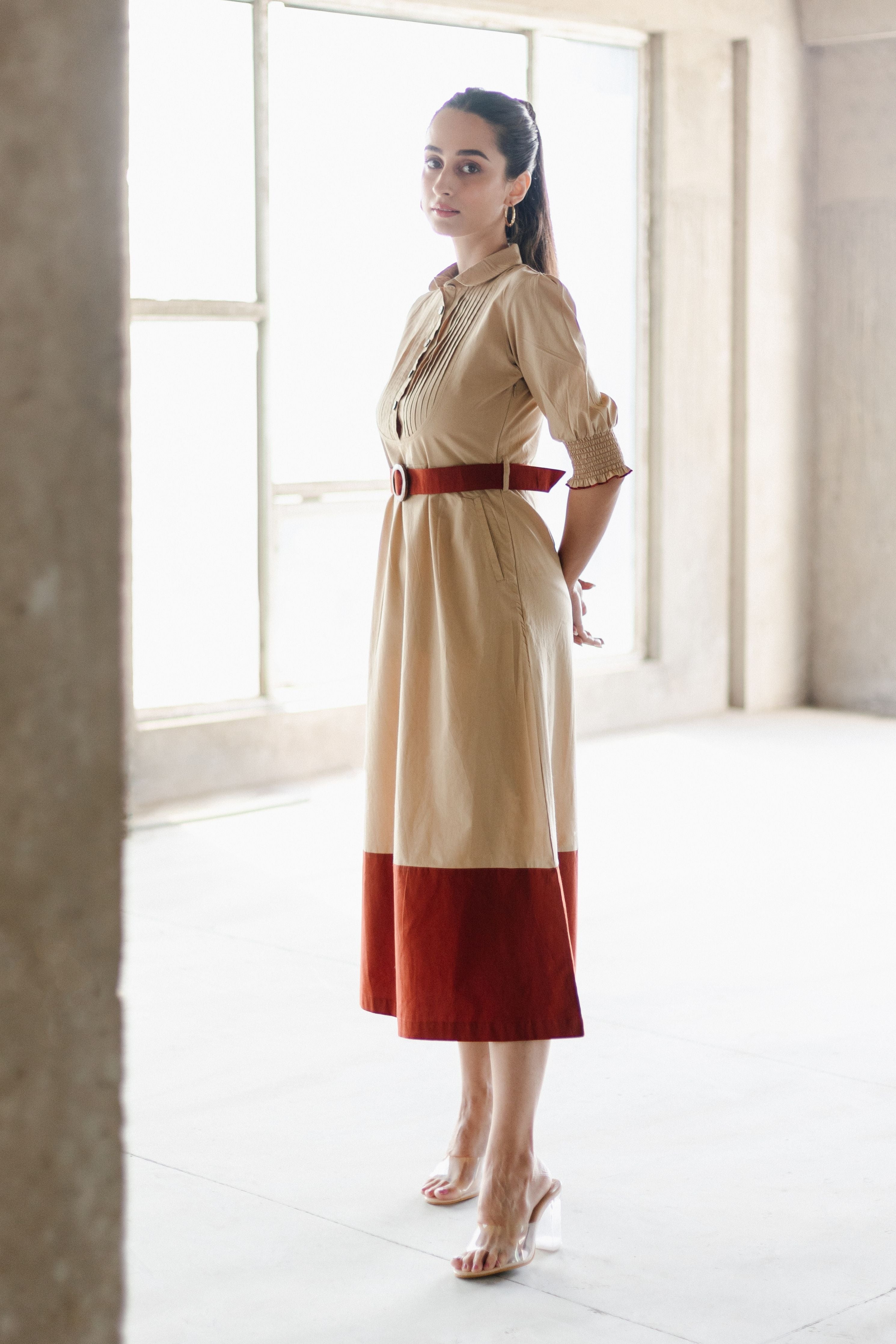 Terracotta dress