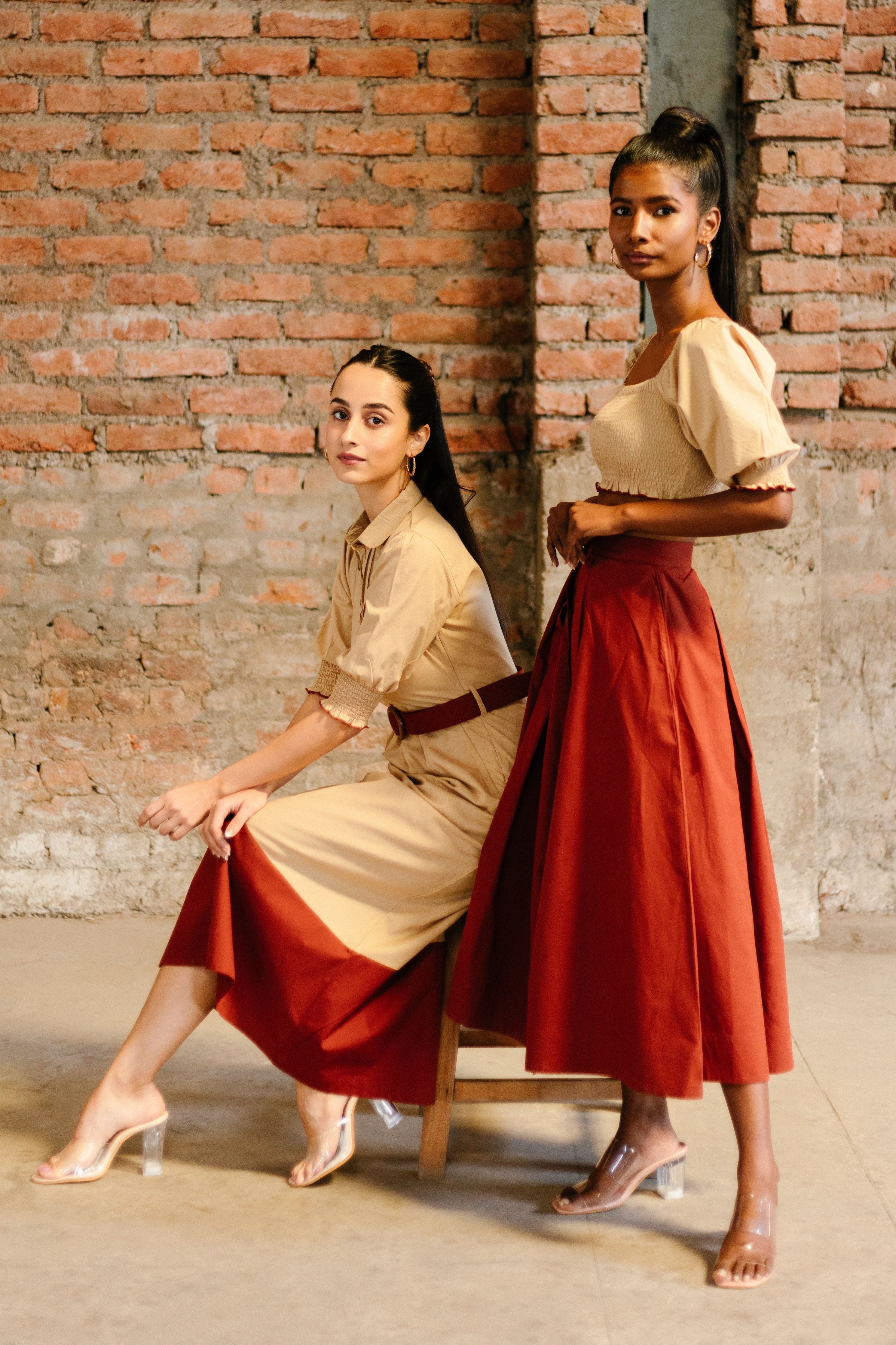 Terracotta dress