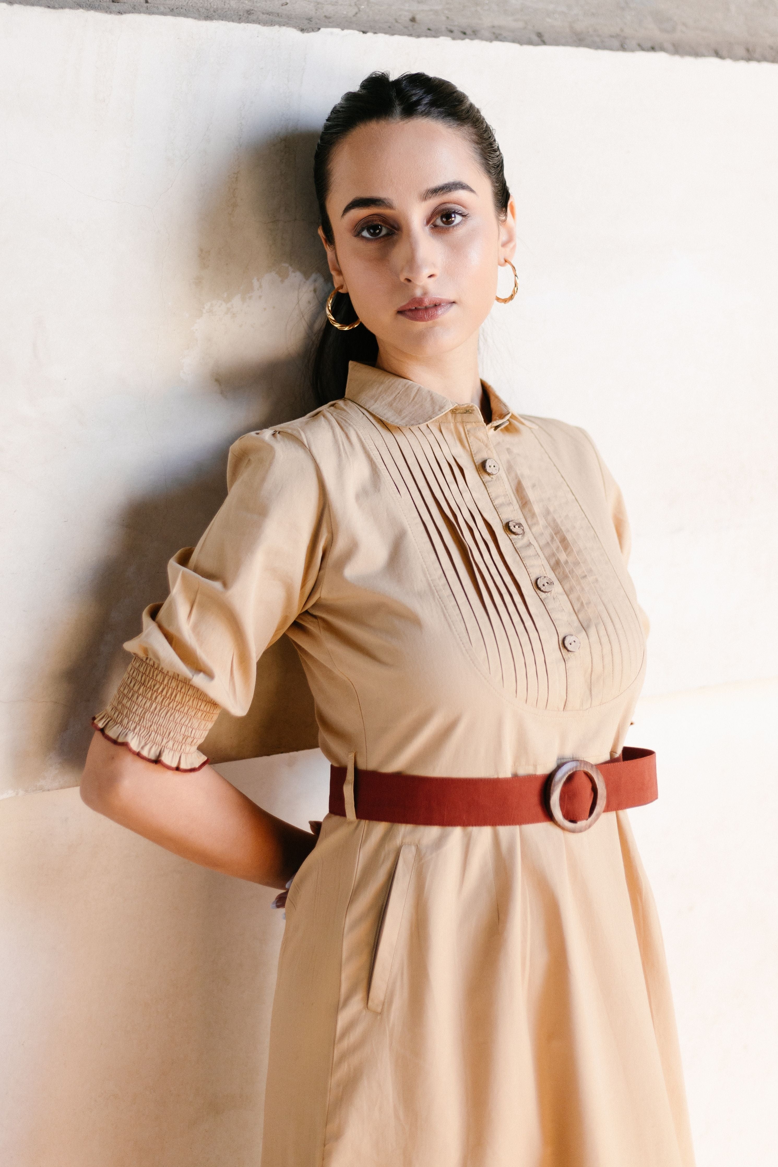 Terracotta dress