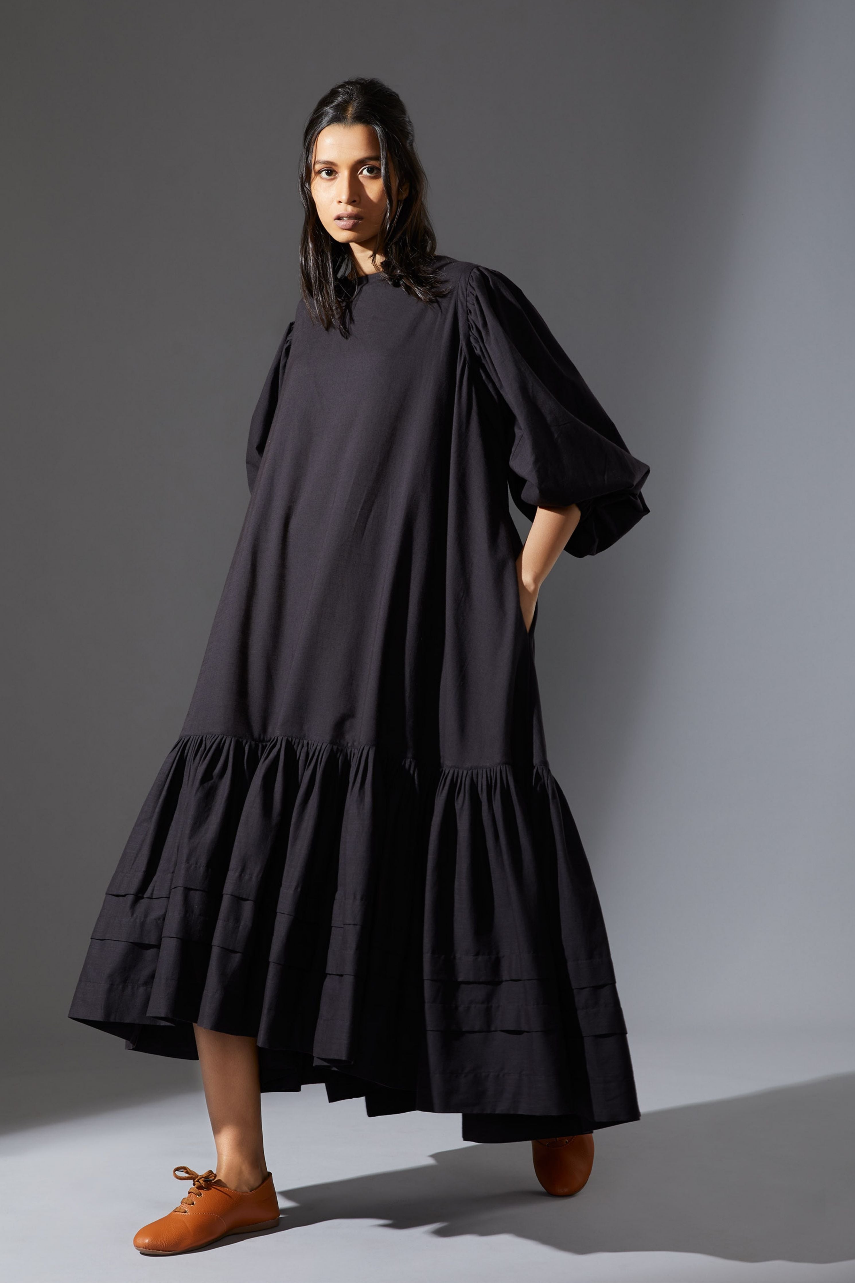 Mati Kaavya Black Dress