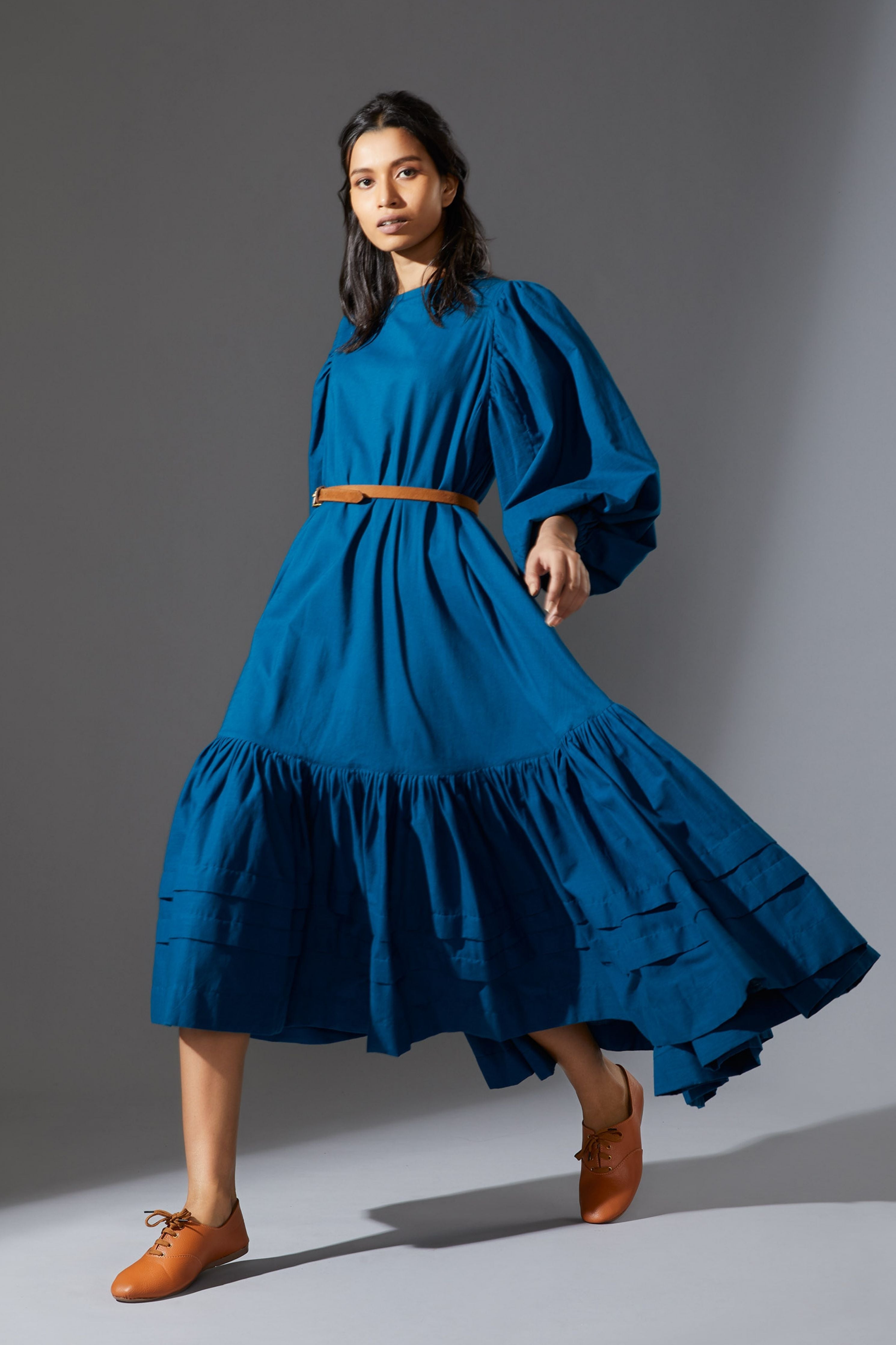 Mati Kaavya Blue Dress