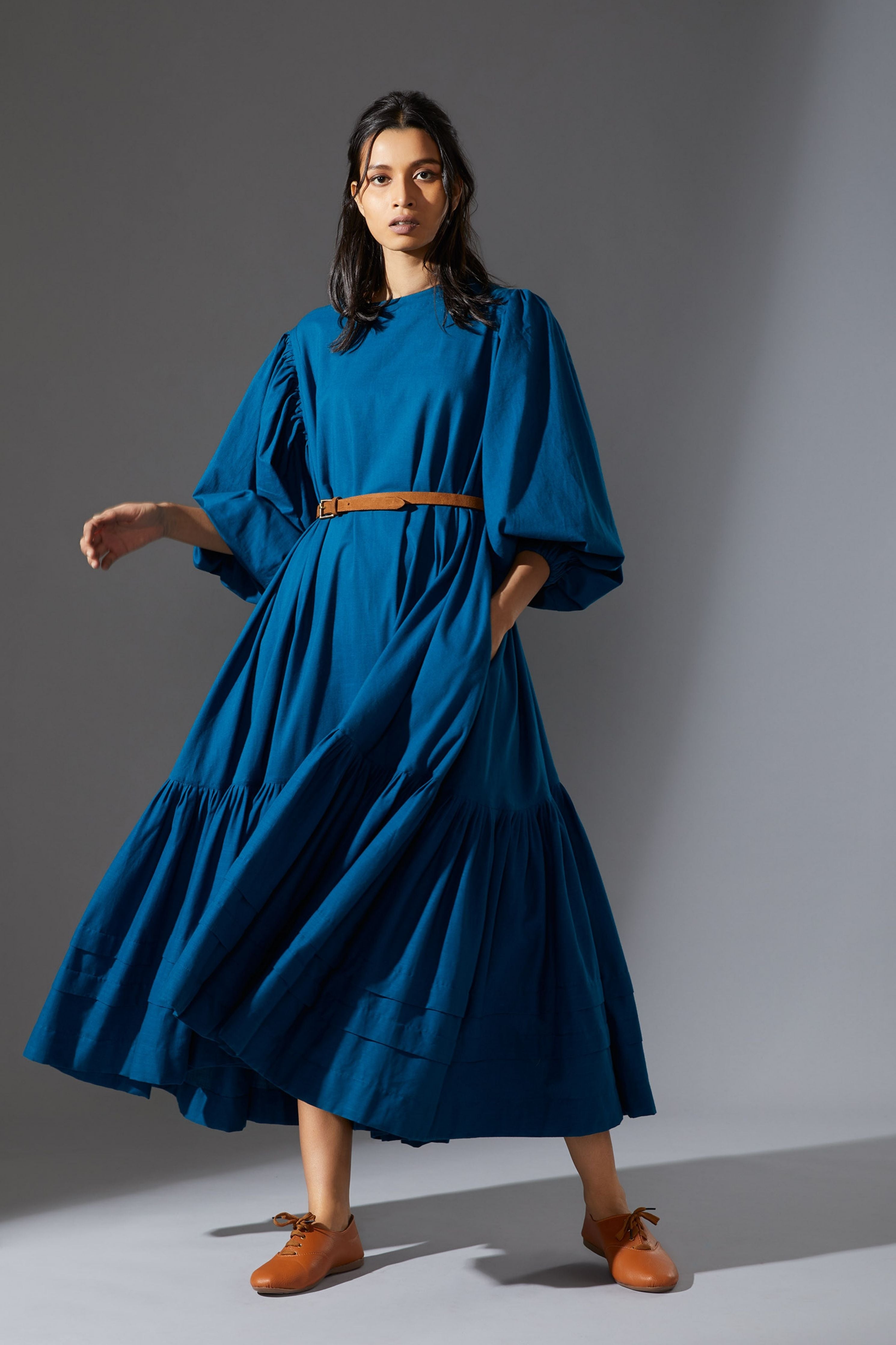 Mati Kaavya Blue Dress