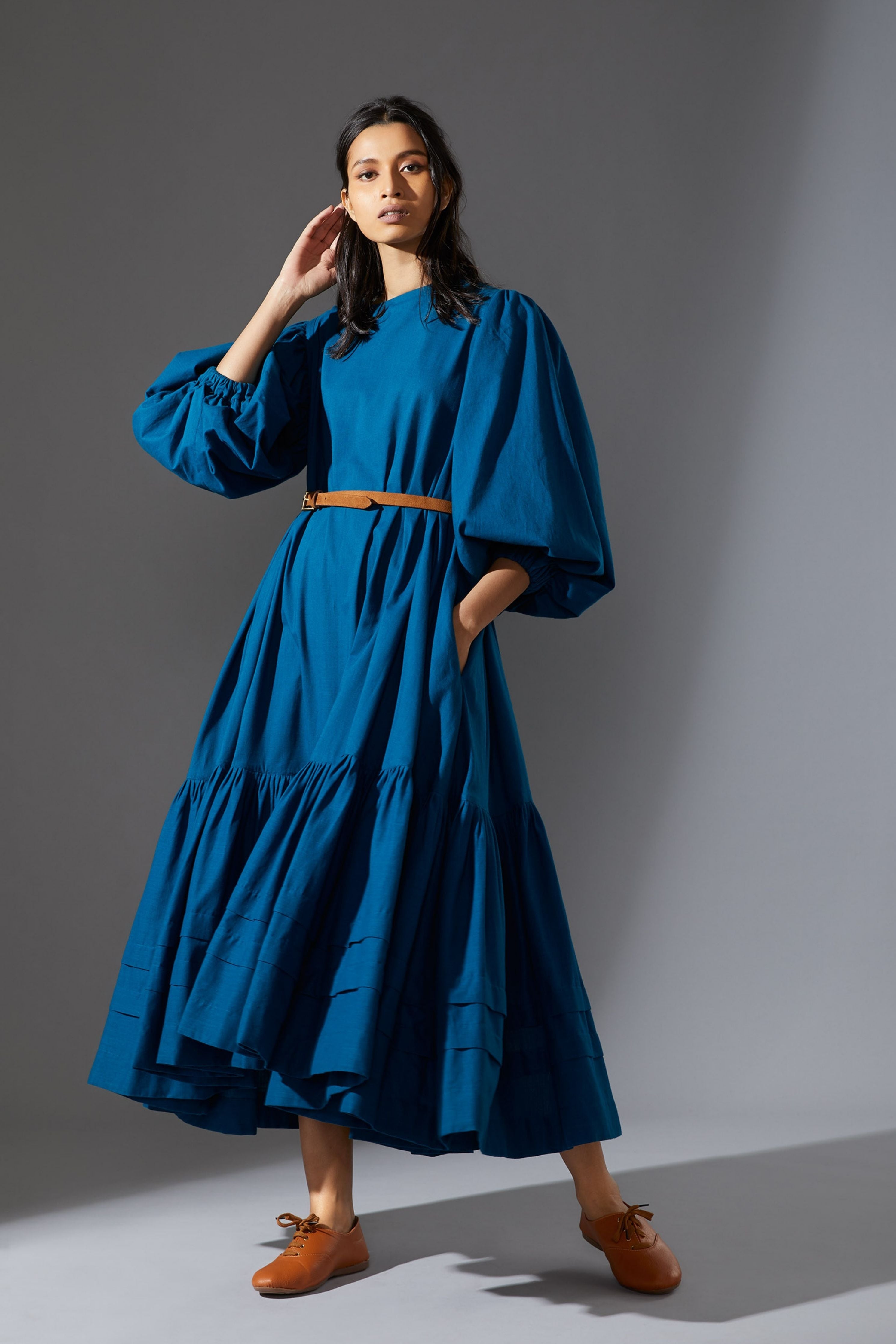 Mati Kaavya Blue Dress