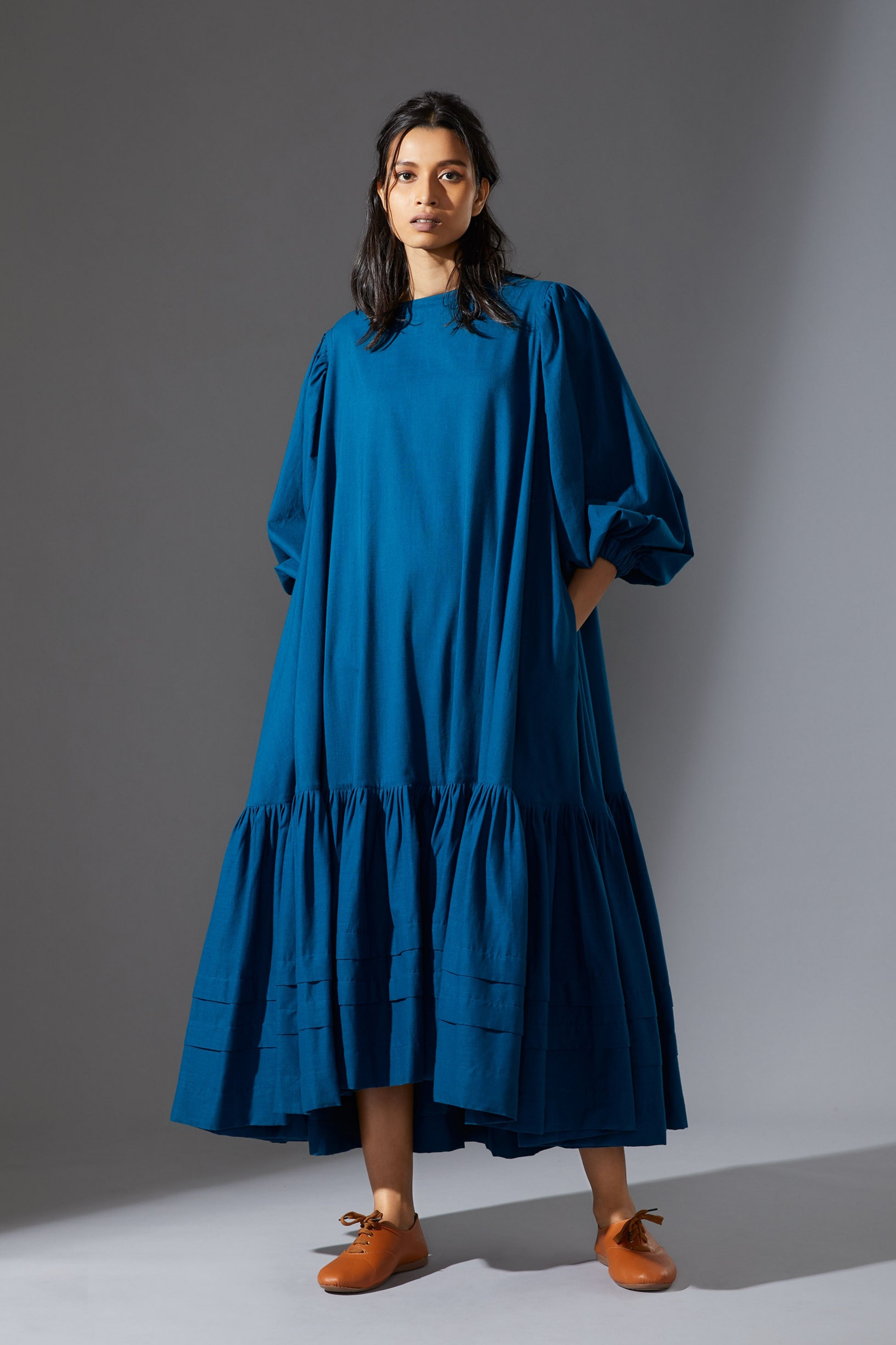 Mati Kaavya Blue Dress