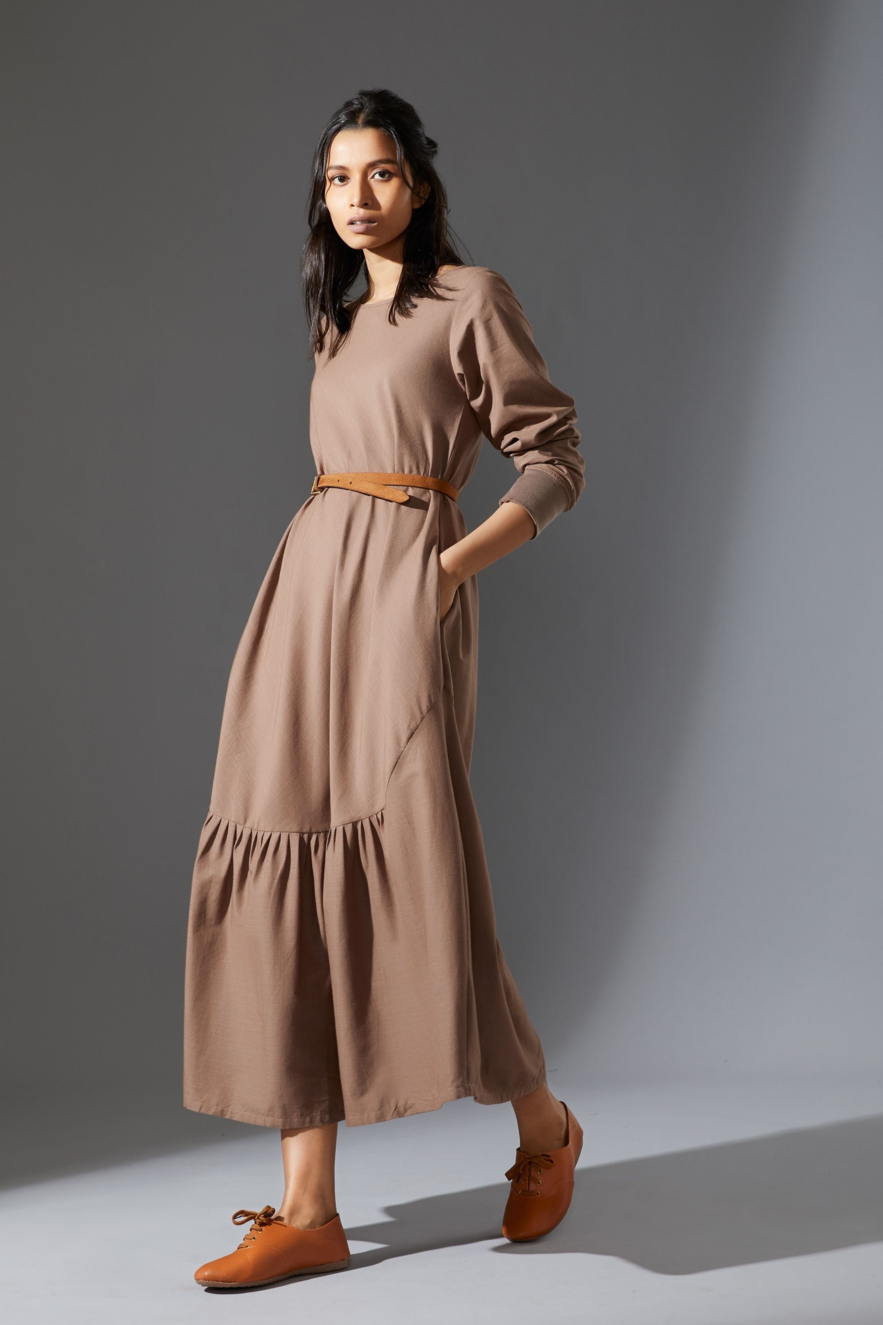 Mati New Aboli Beige Dress