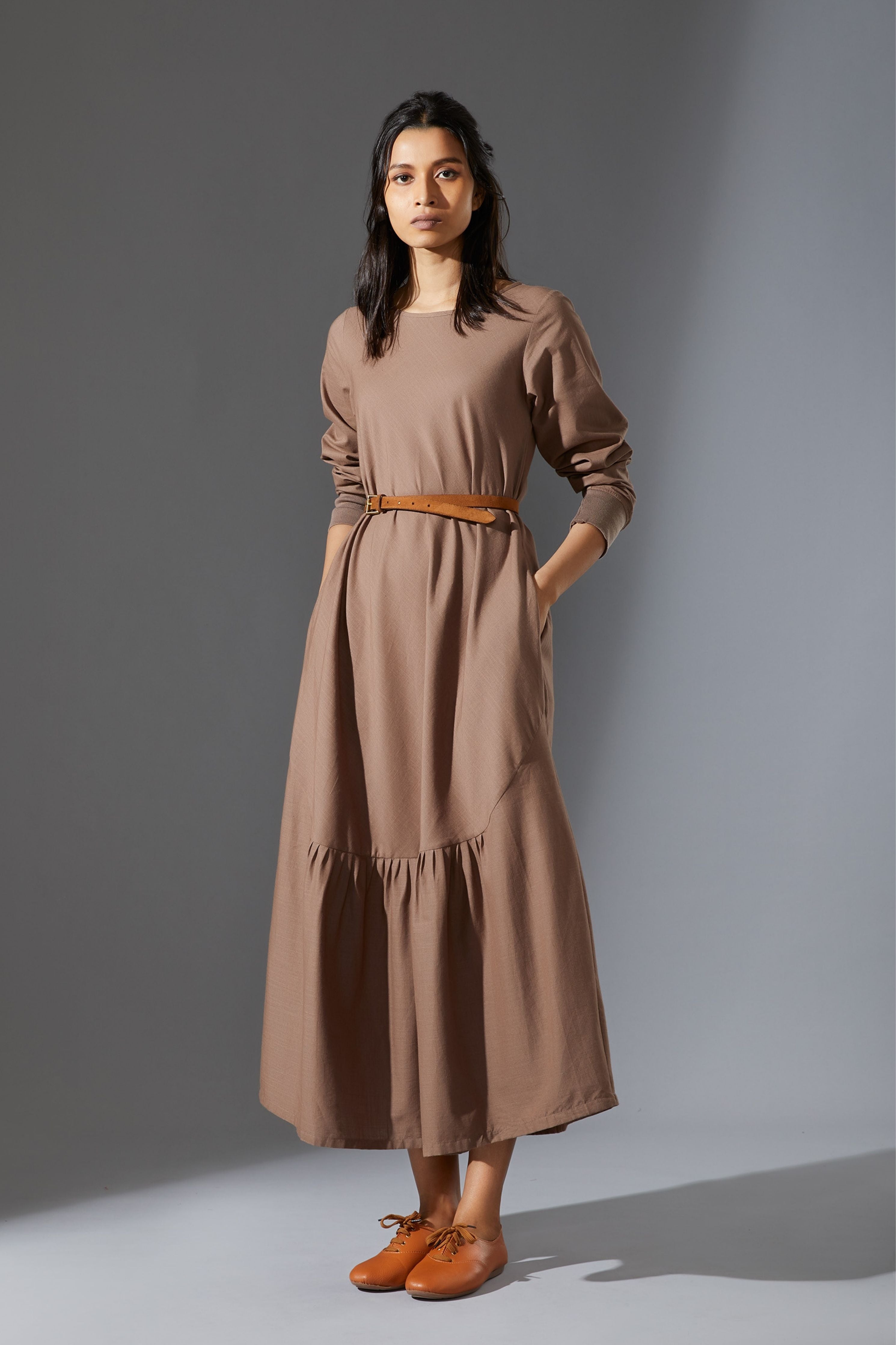 Mati New Aboli Beige Dress