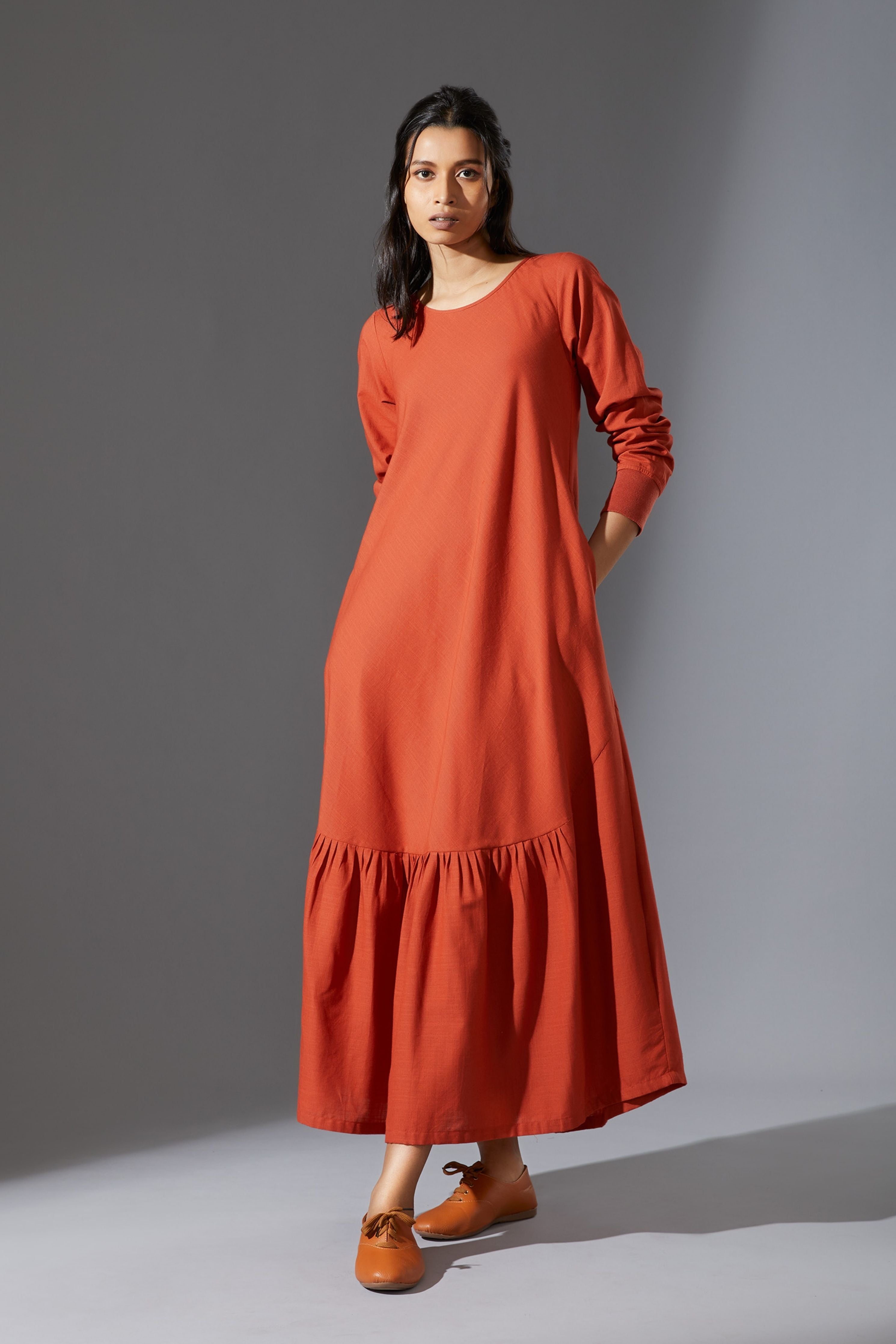 Mati New Aboli Rust Dress