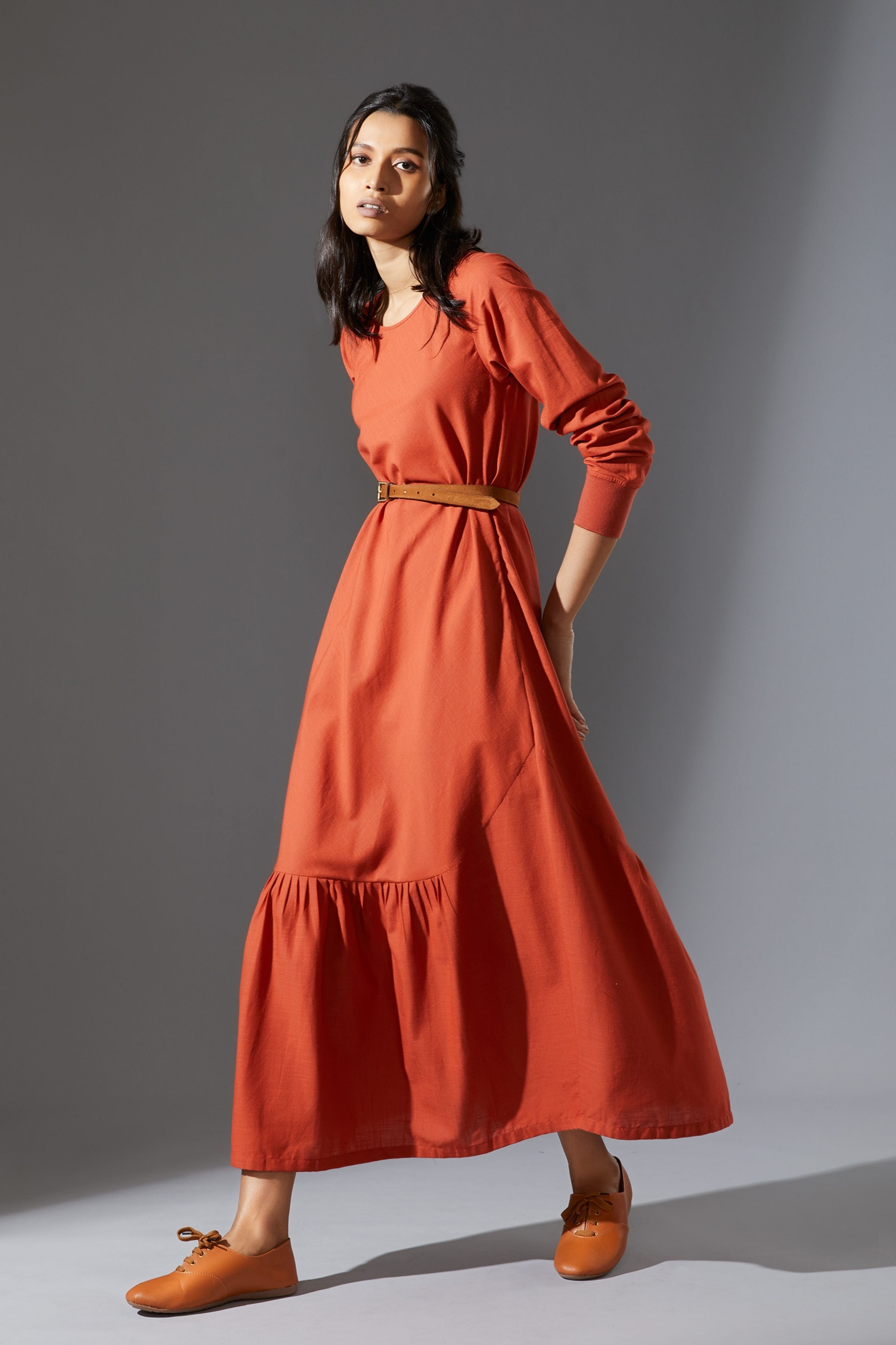 Mati New Aboli Rust Dress