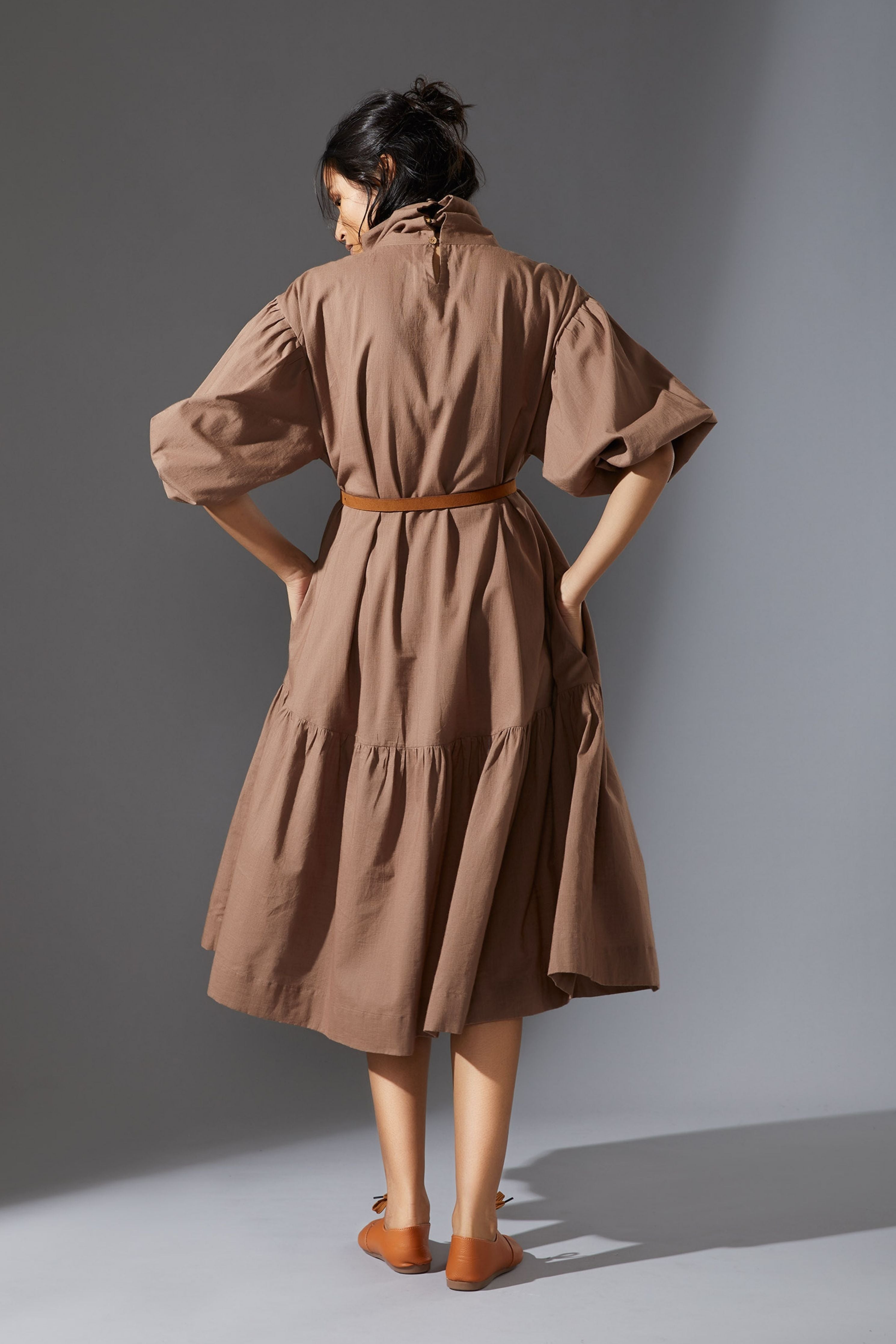 Mati New Praci Beige Dress