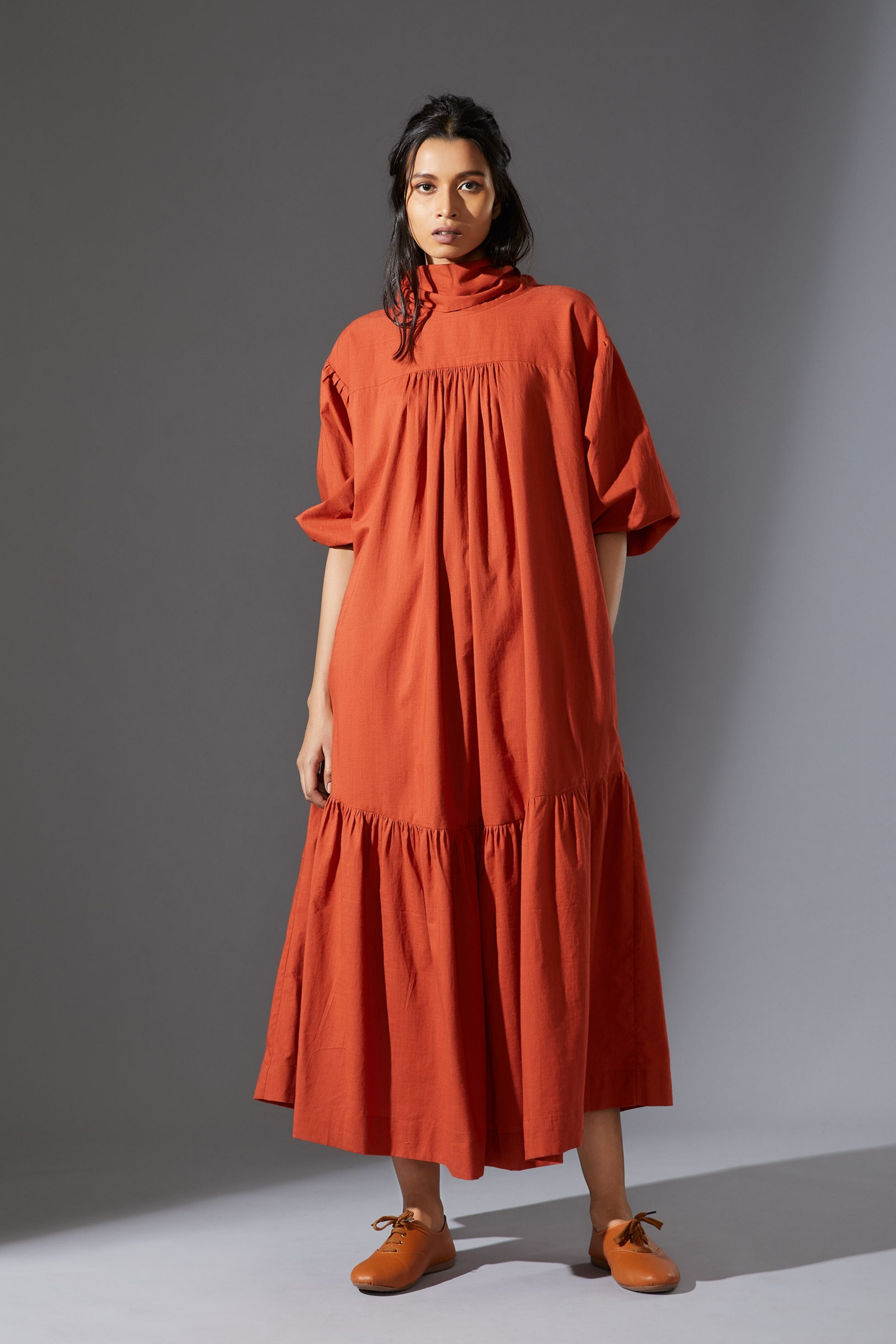 Mati New Praci Rust Dress