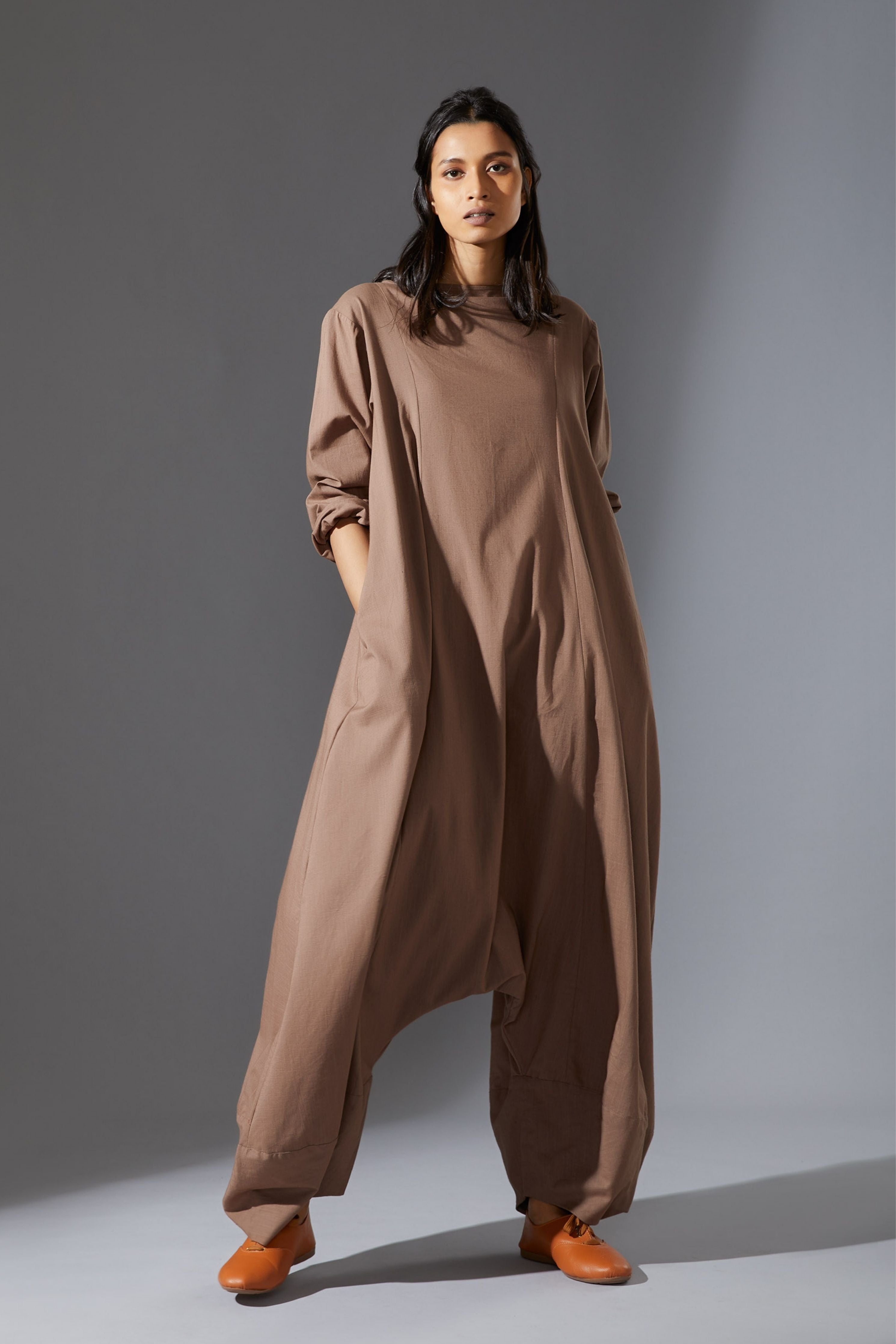 Mati Slv Suga Beige Jumpsuit