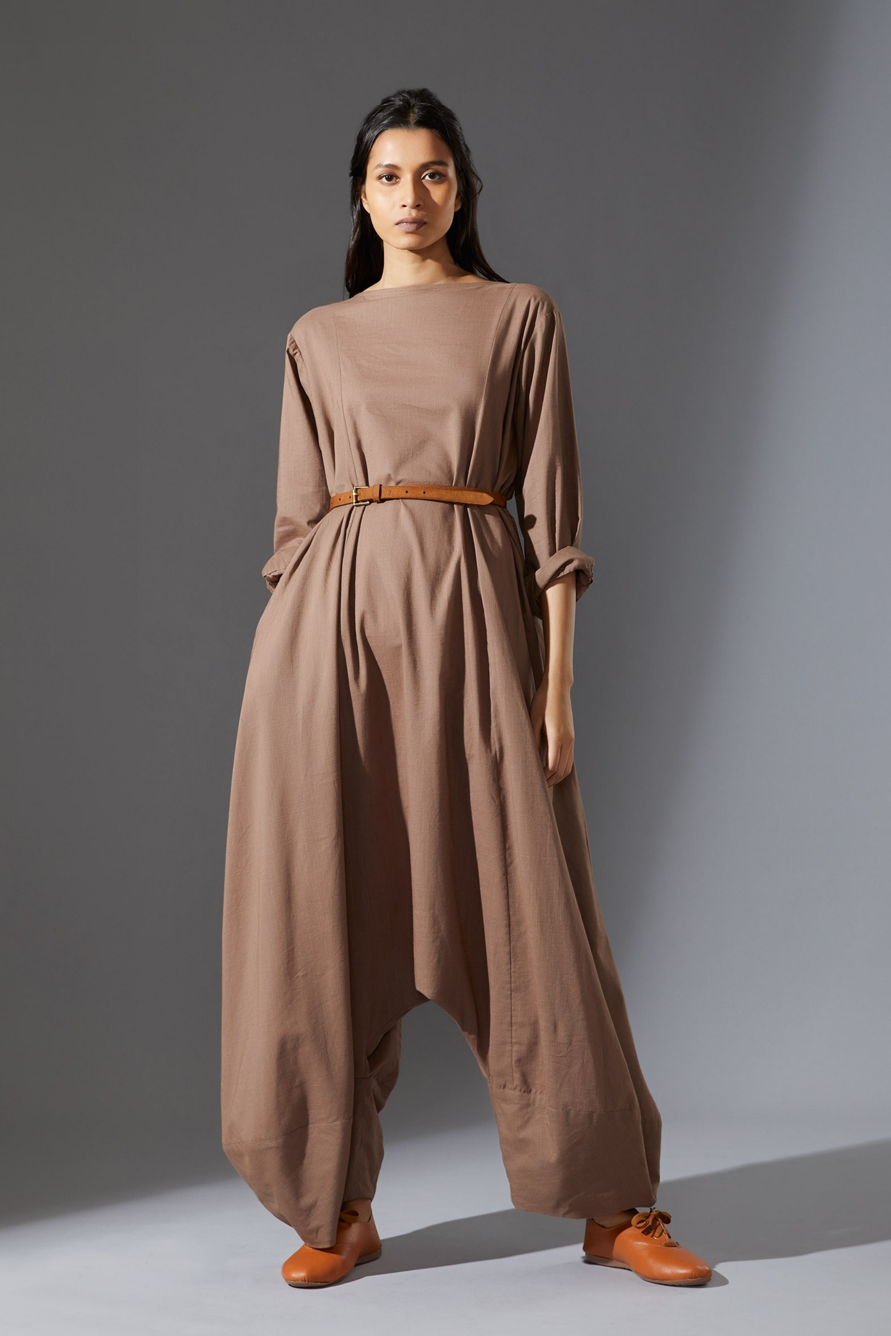 Mati Slv Suga Beige Jumpsuit