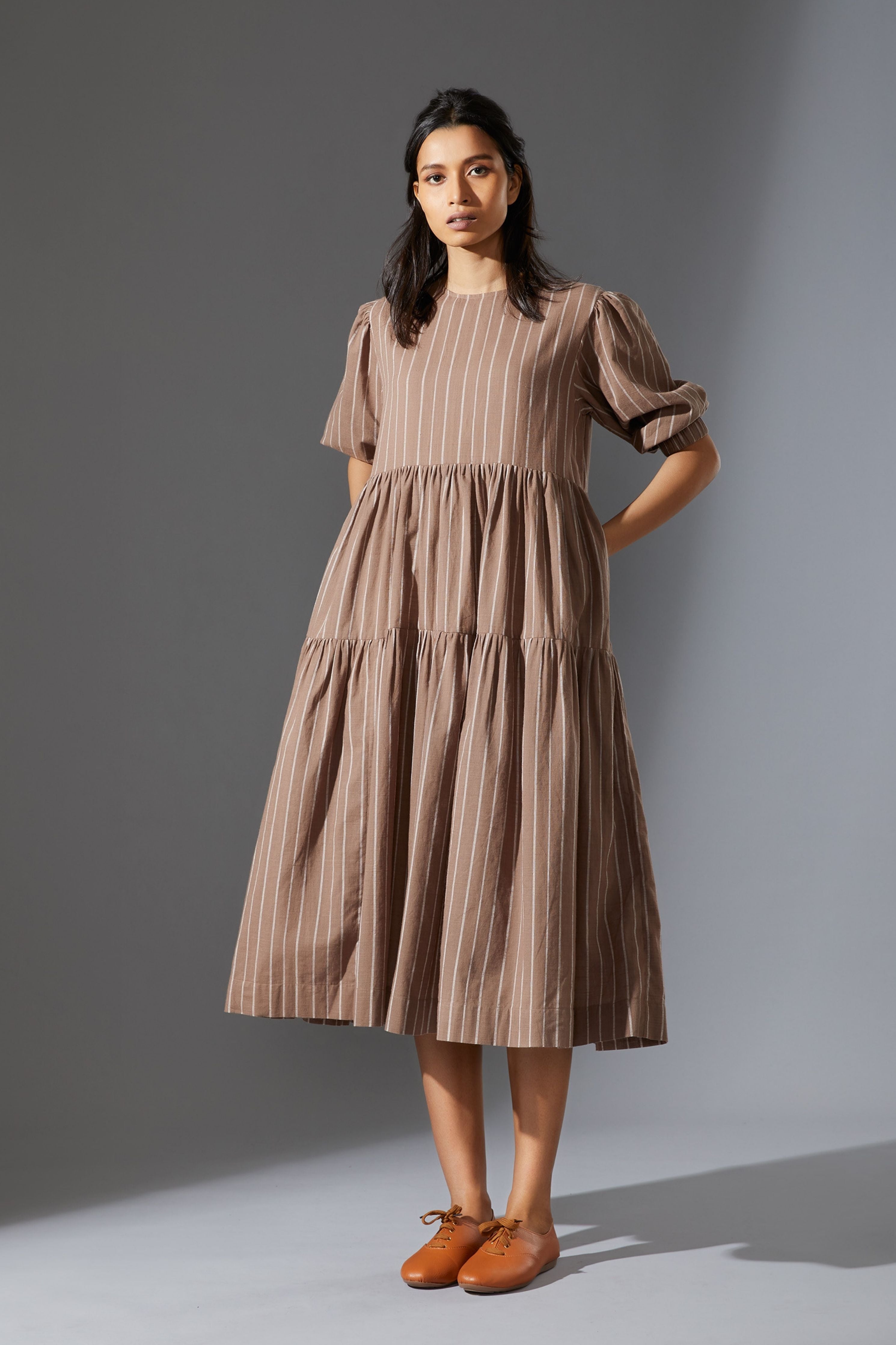 Mati Vasara Beige Dress