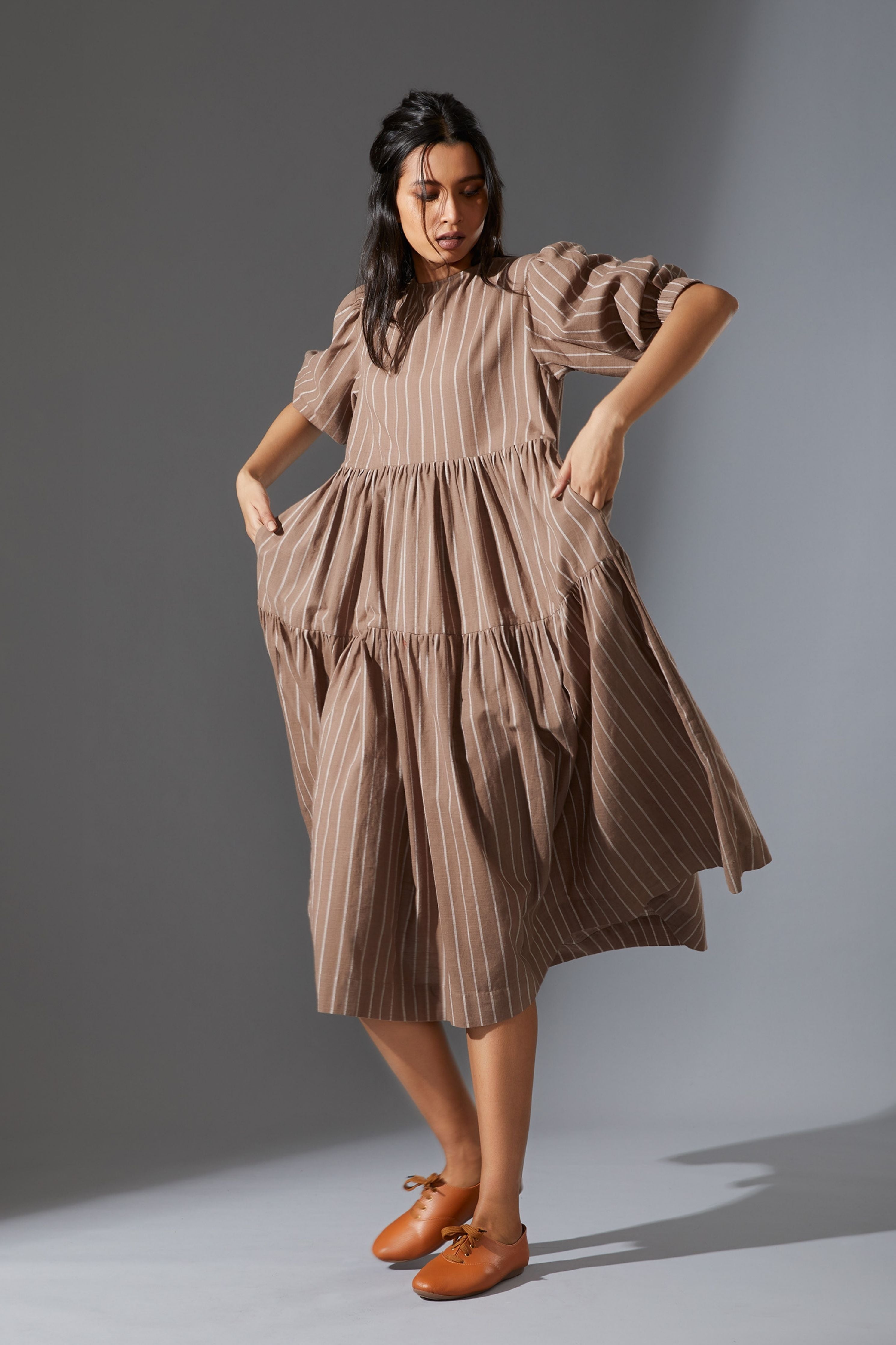 Mati Vasara Beige Dress