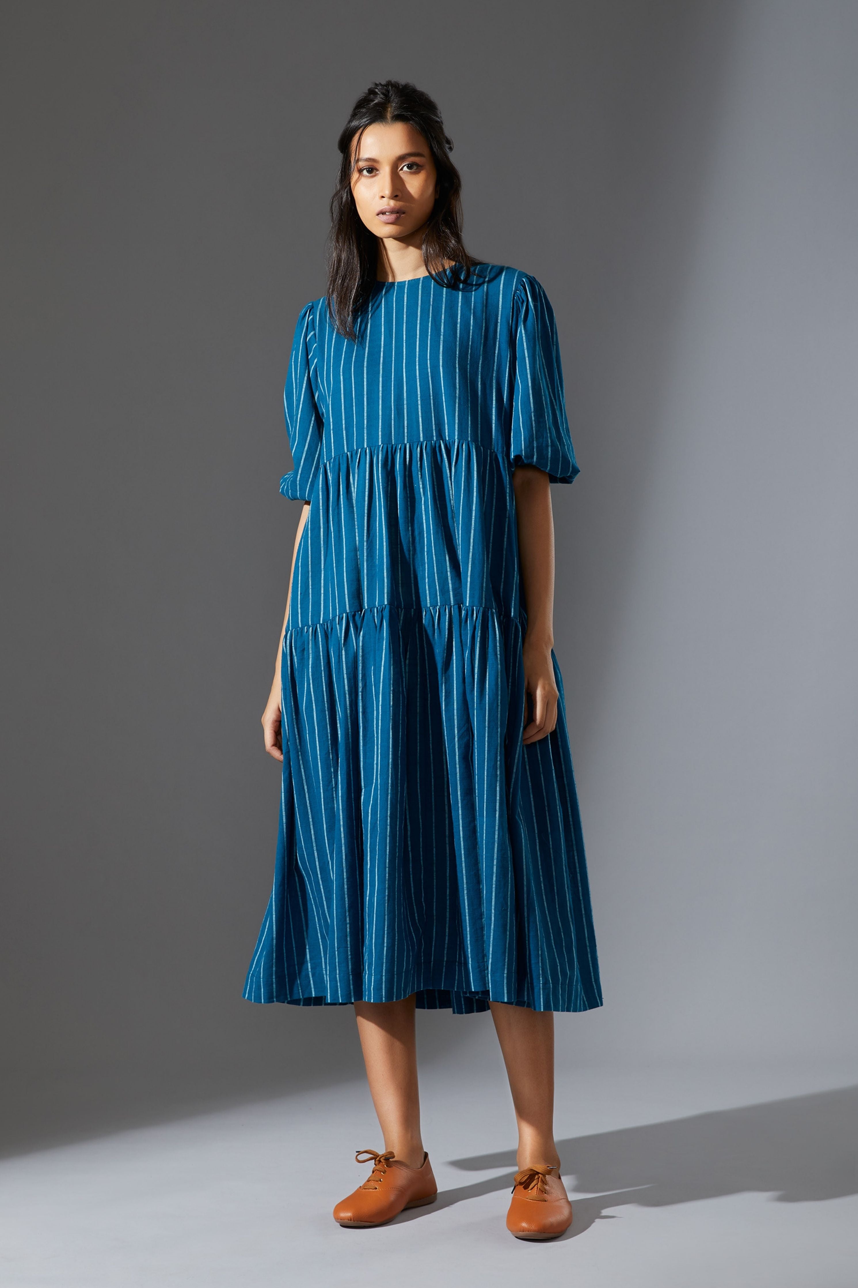 Mati Vasara Teal Blue Dress