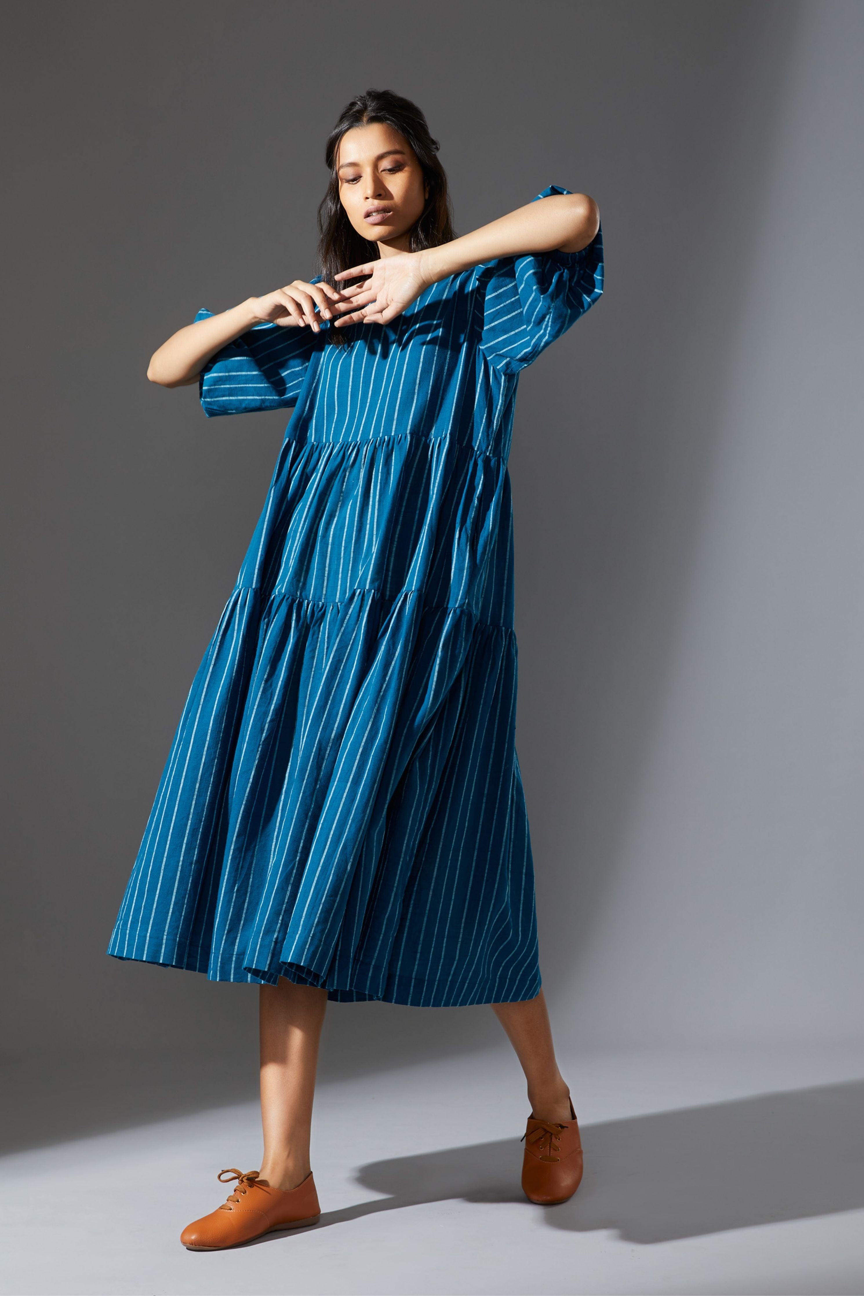 Mati Vasara Teal Blue Dress