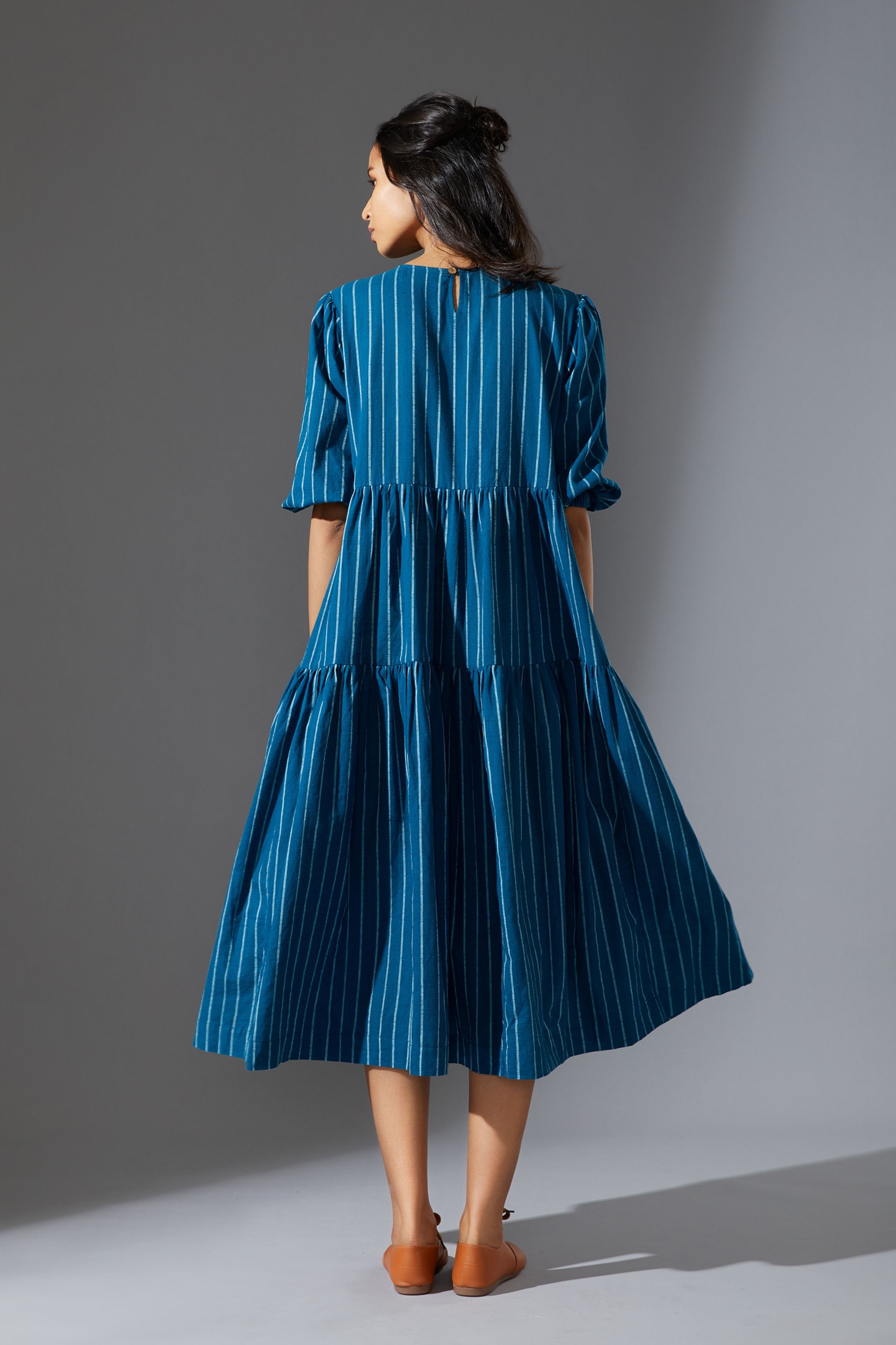 Mati Vasara Teal Blue Dress