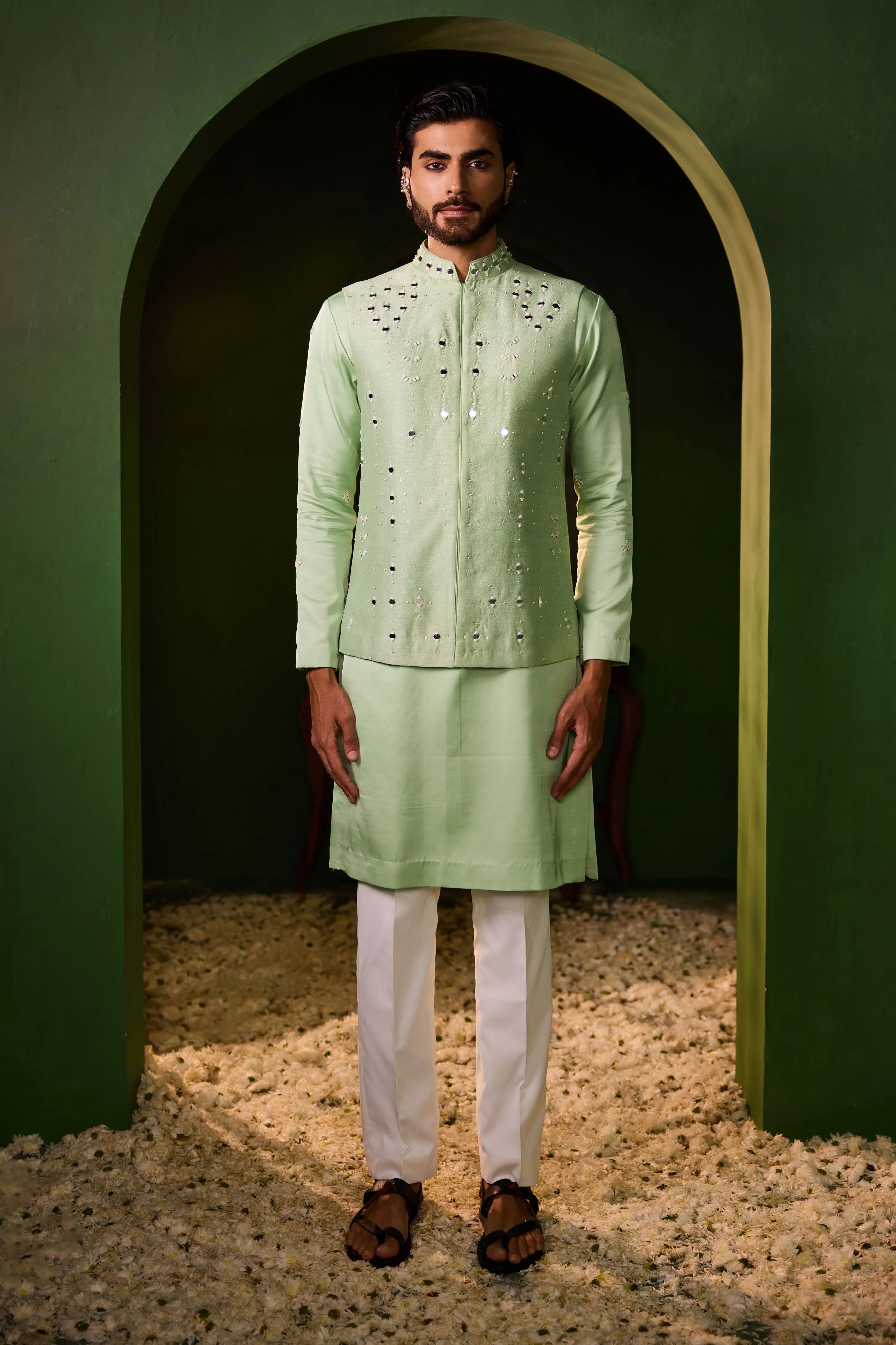 Ananta  Nehru Jacket Set