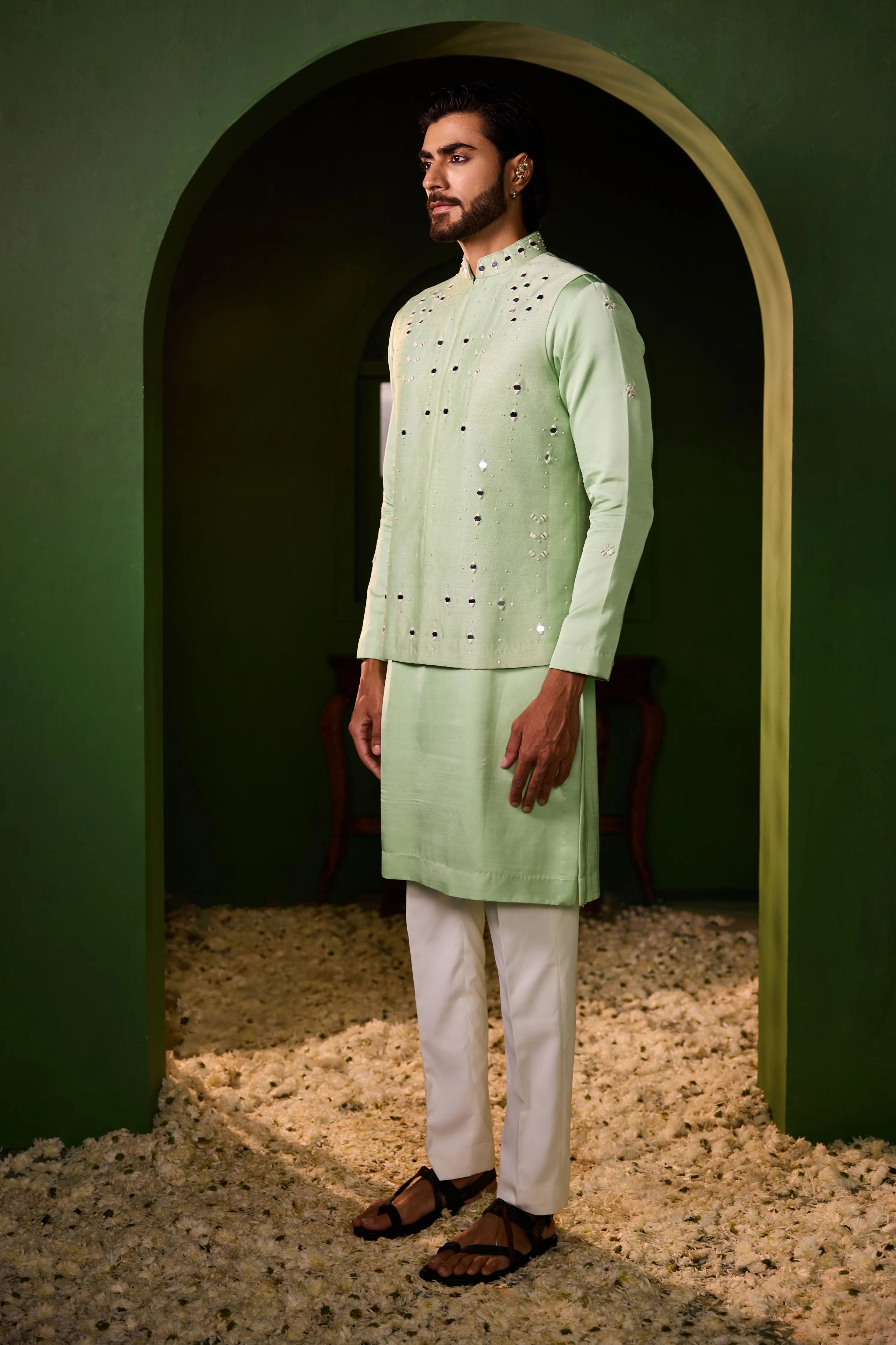 Ananta  Nehru Jacket Set