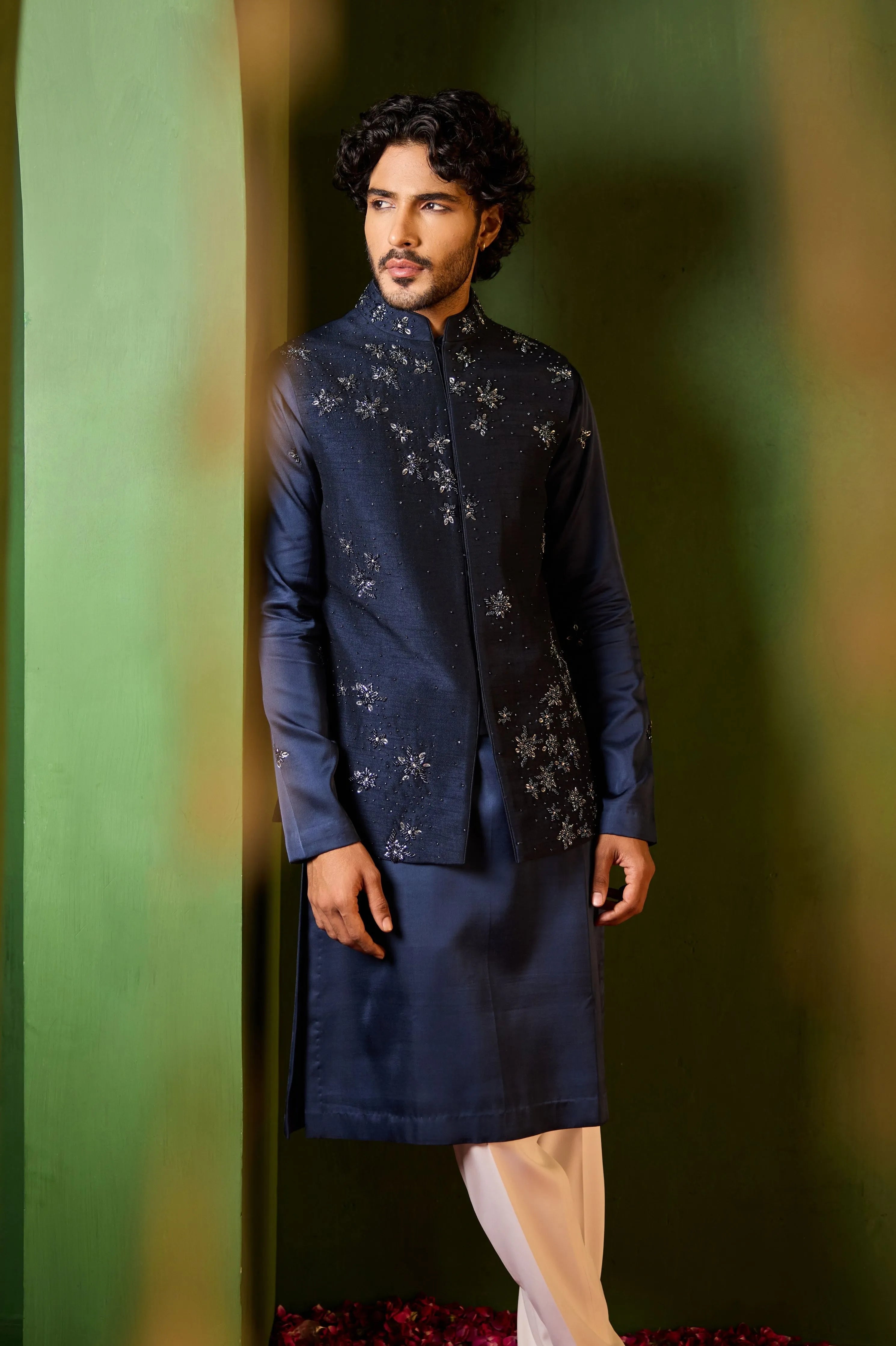 Paritosh Nehru Jacket Set