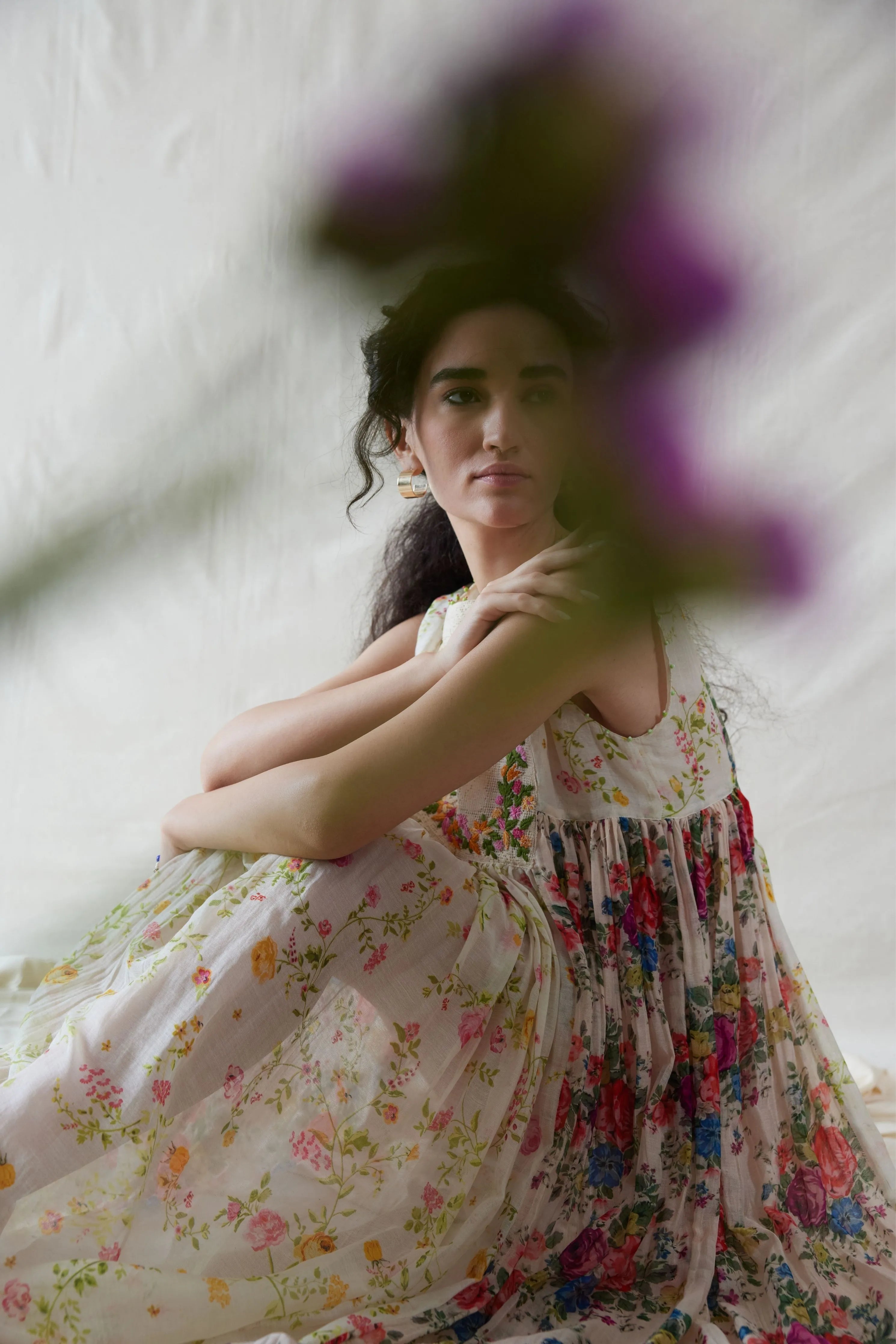 Hand Woven Cotton Silk Dress