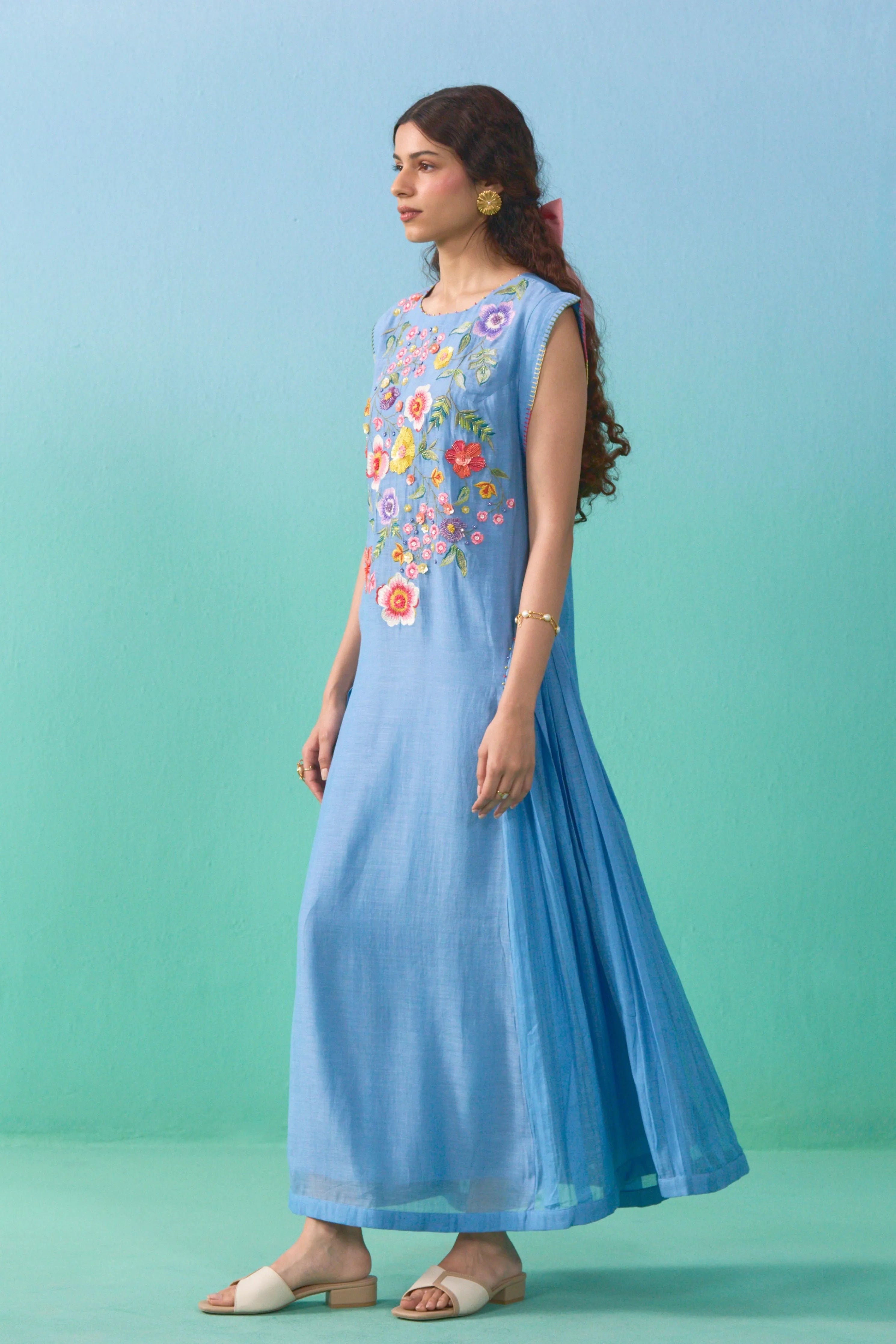 Blue Day Dream Shift Dress