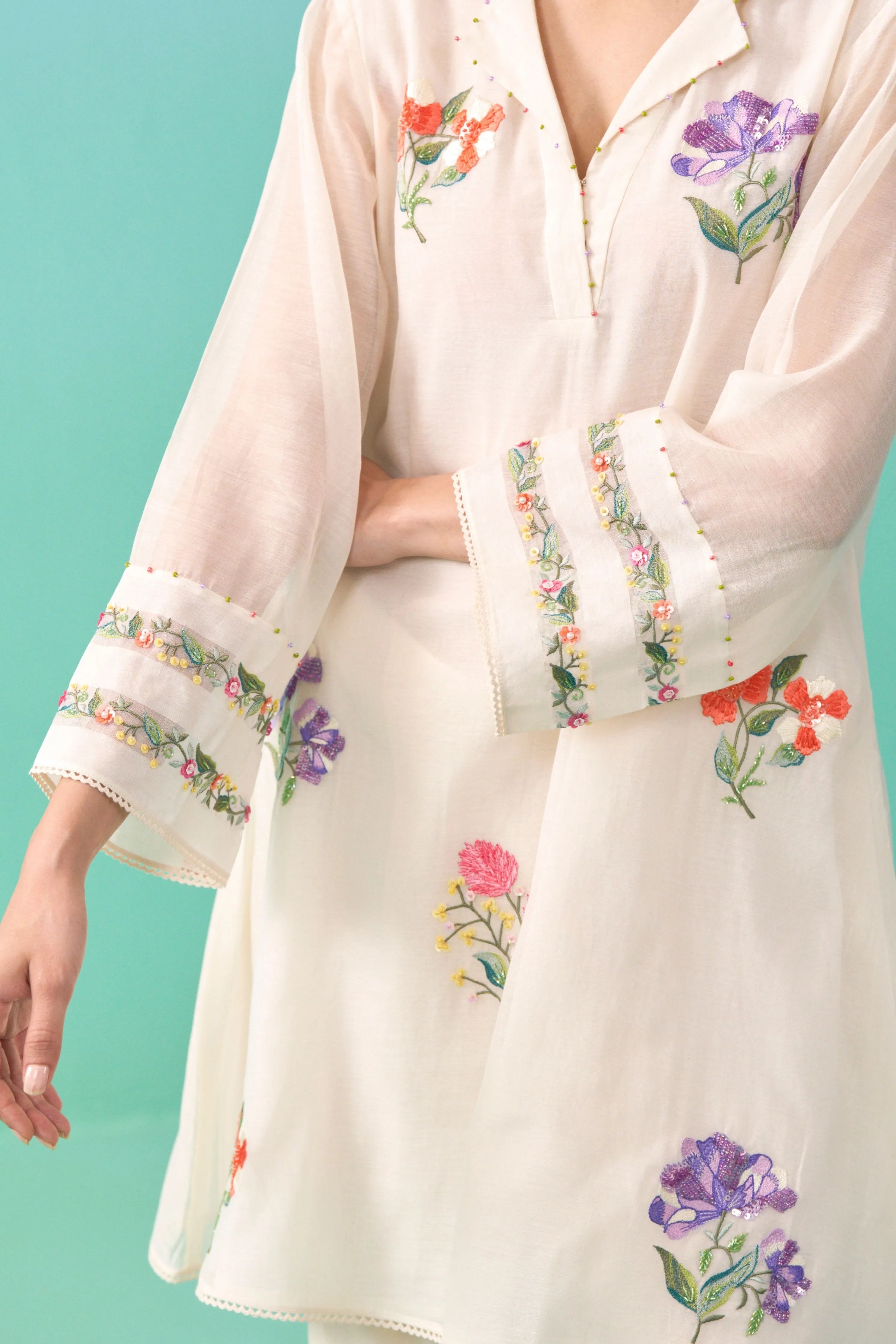 Ivory  Co-Ord Set