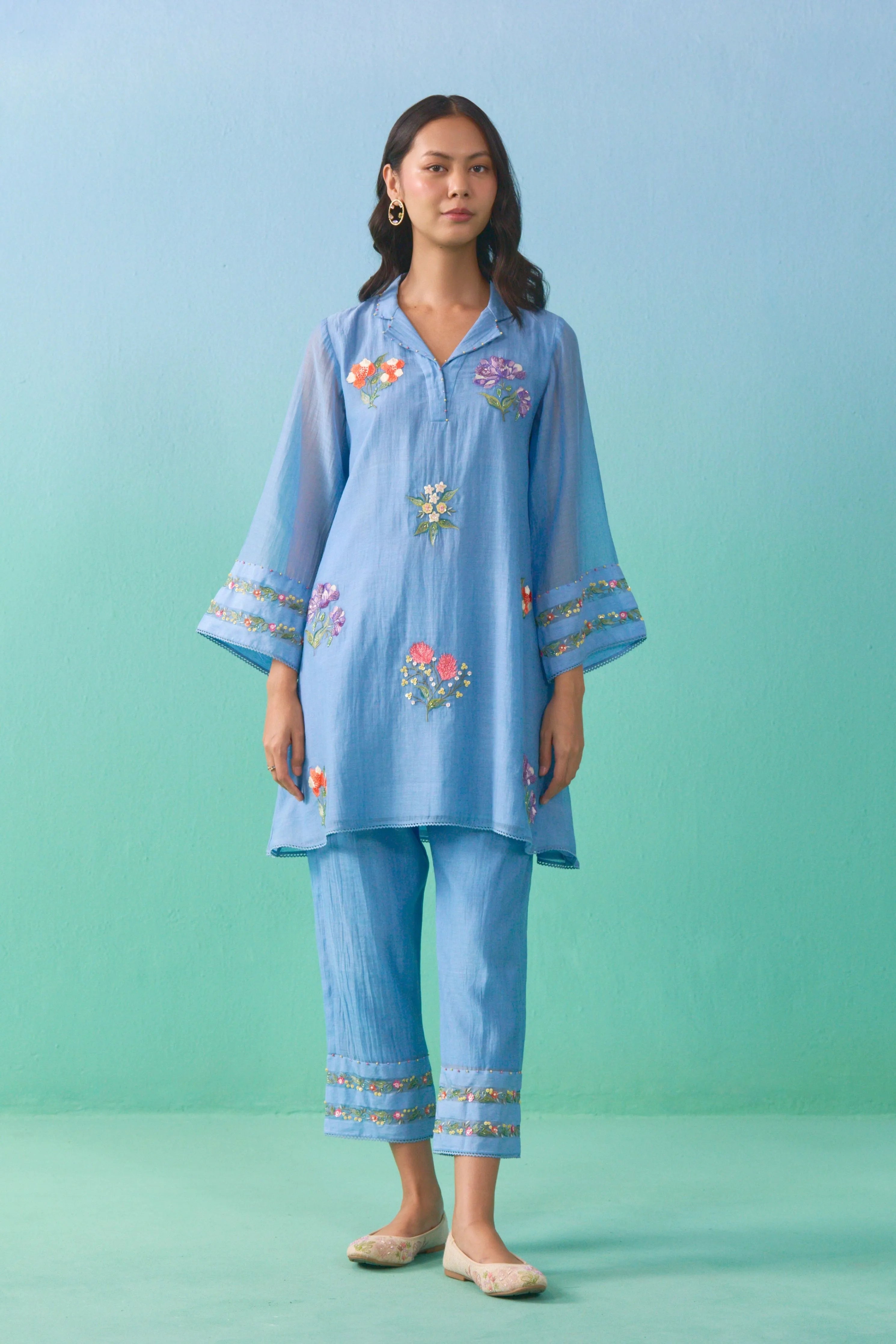 Powder Blue Co-ord Set