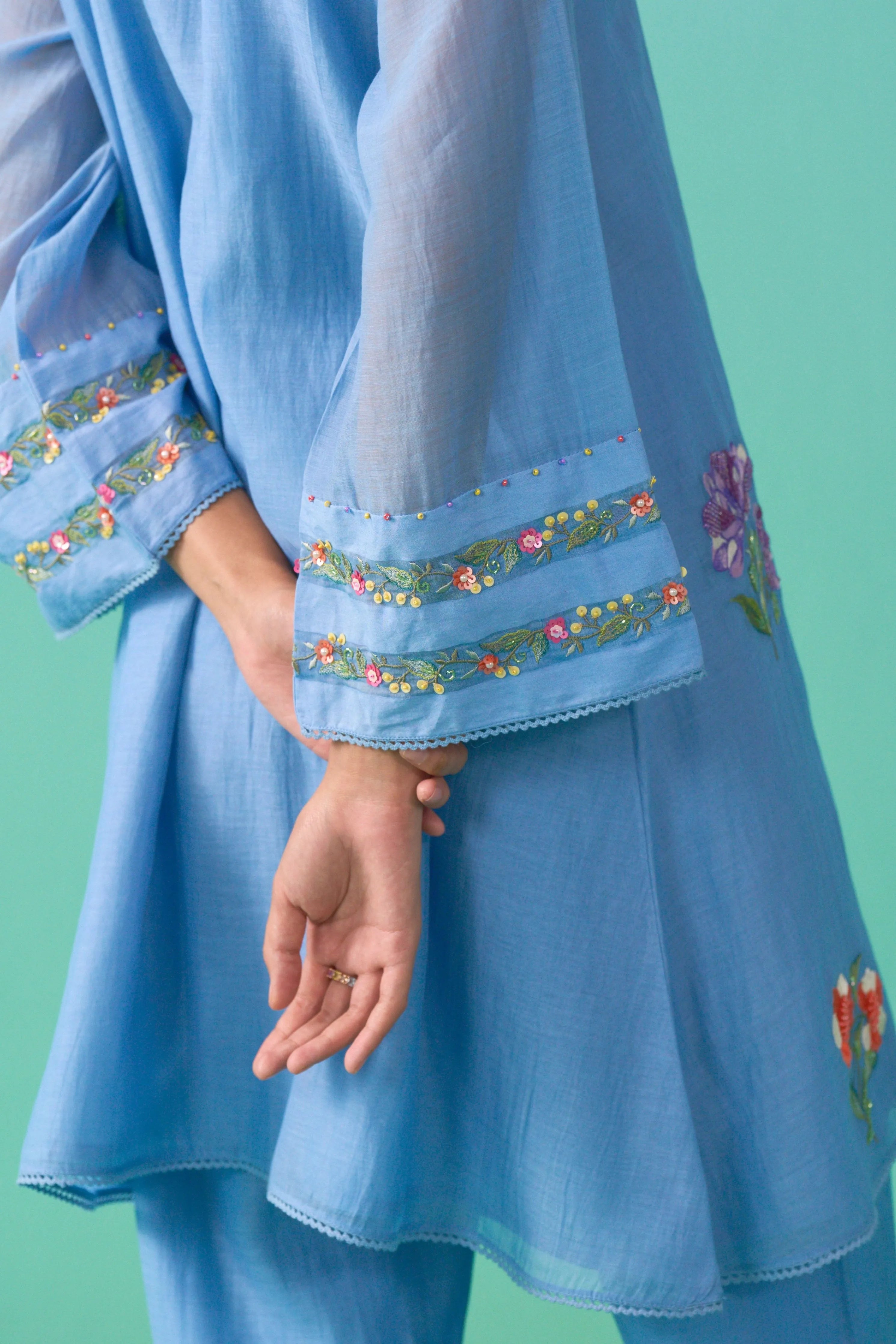 Powder Blue Co-ord Set