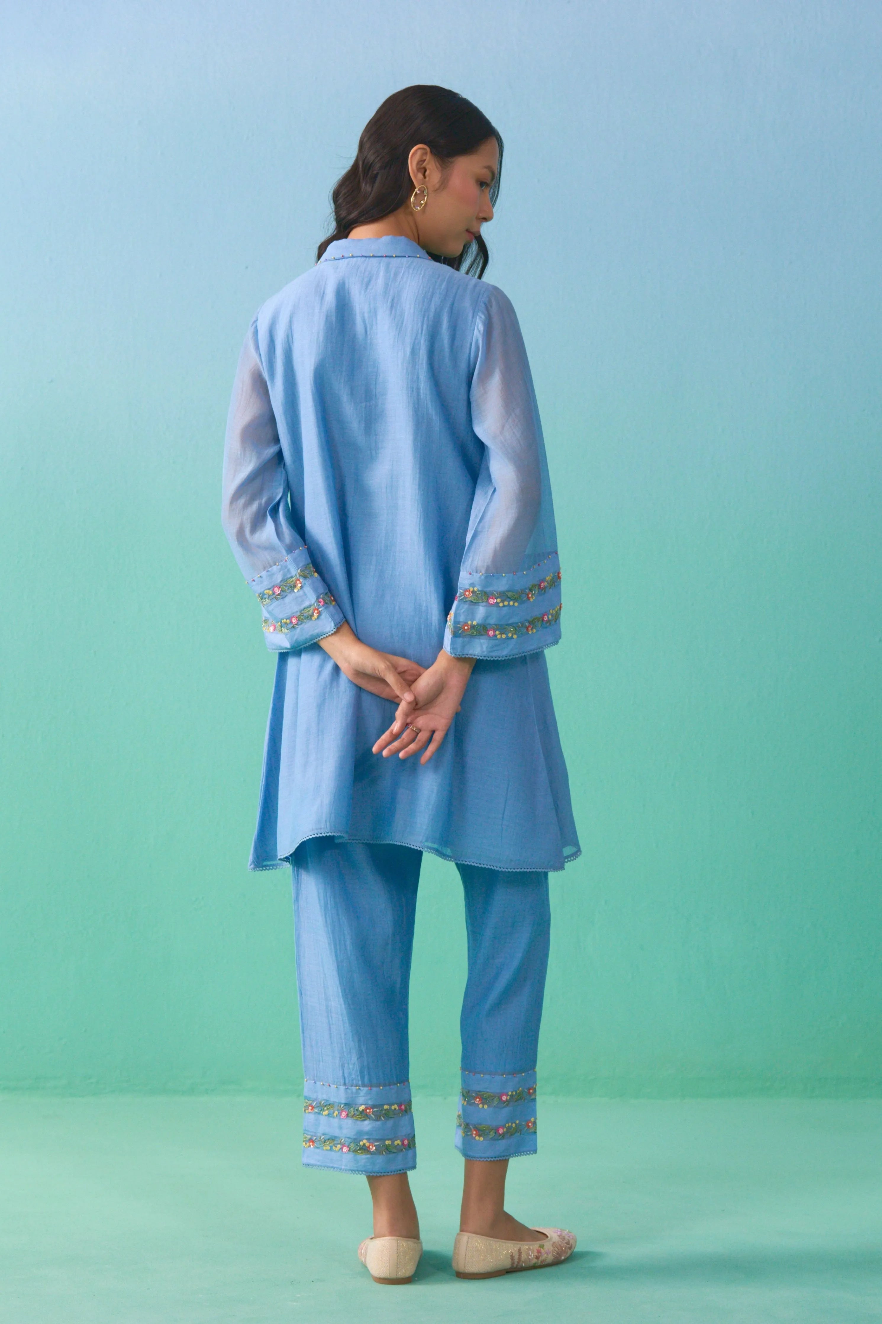 Powder Blue Co-ord Set