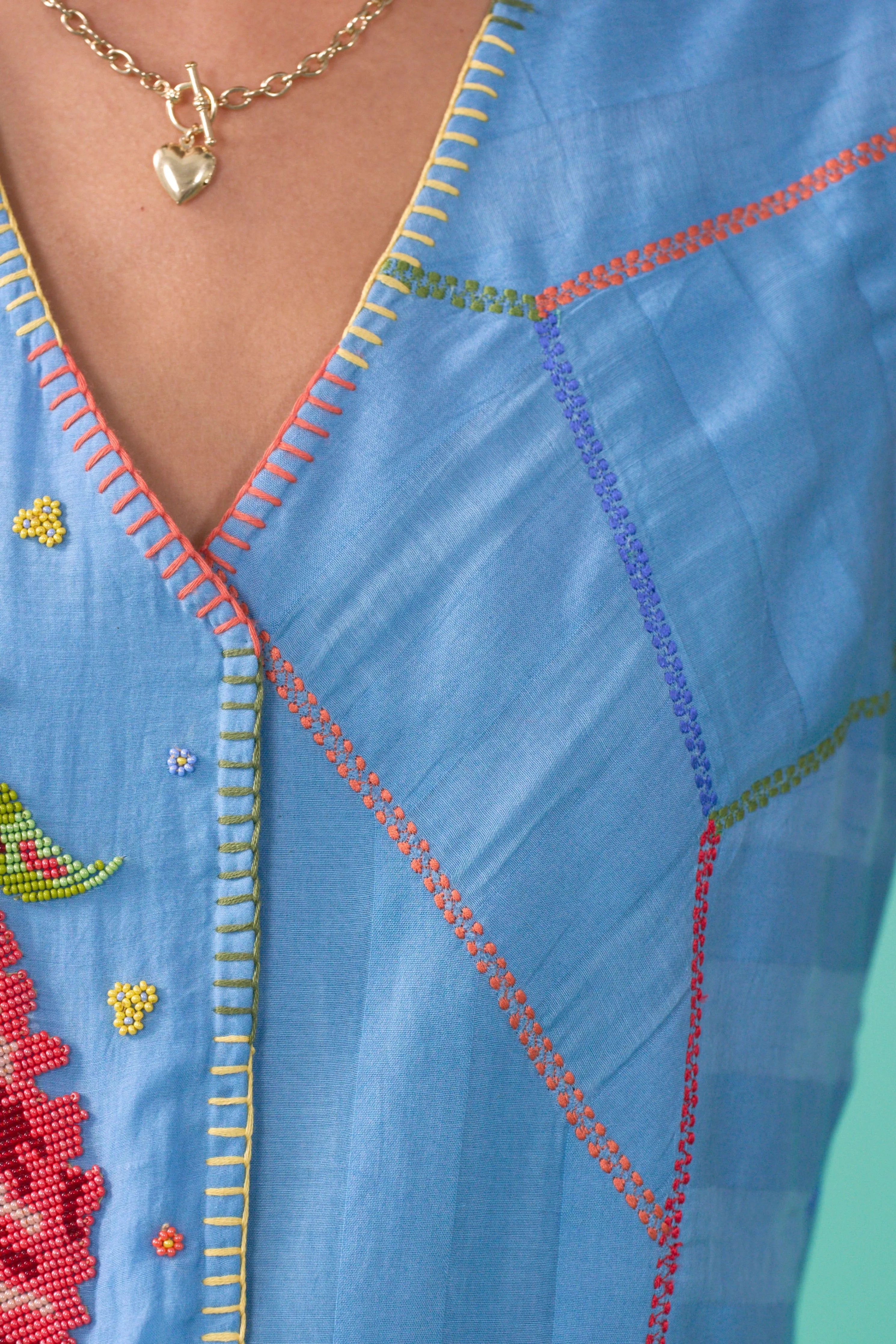 Blue Drift Vest Overlay Set