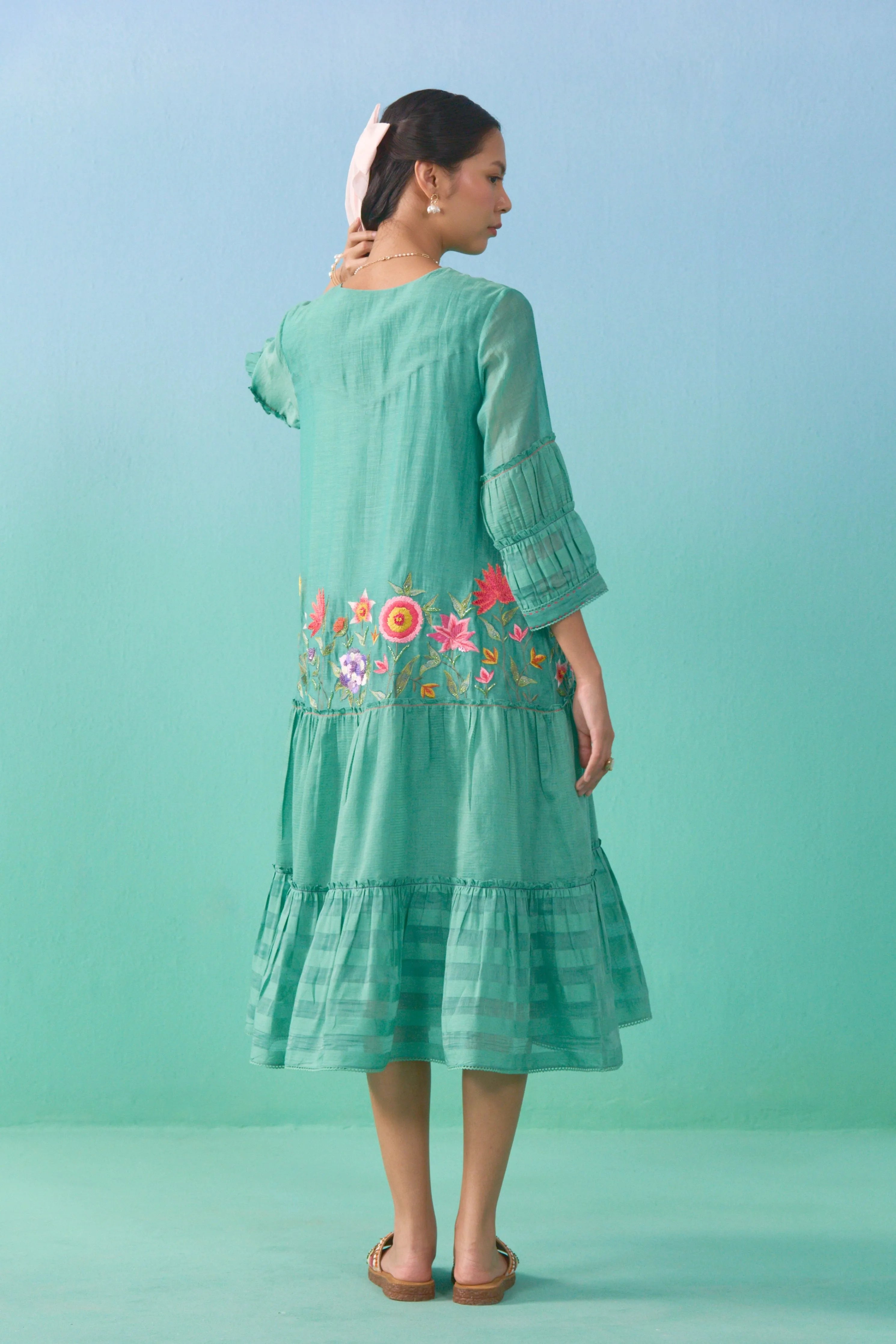 Matcha Lailah Flared Dress