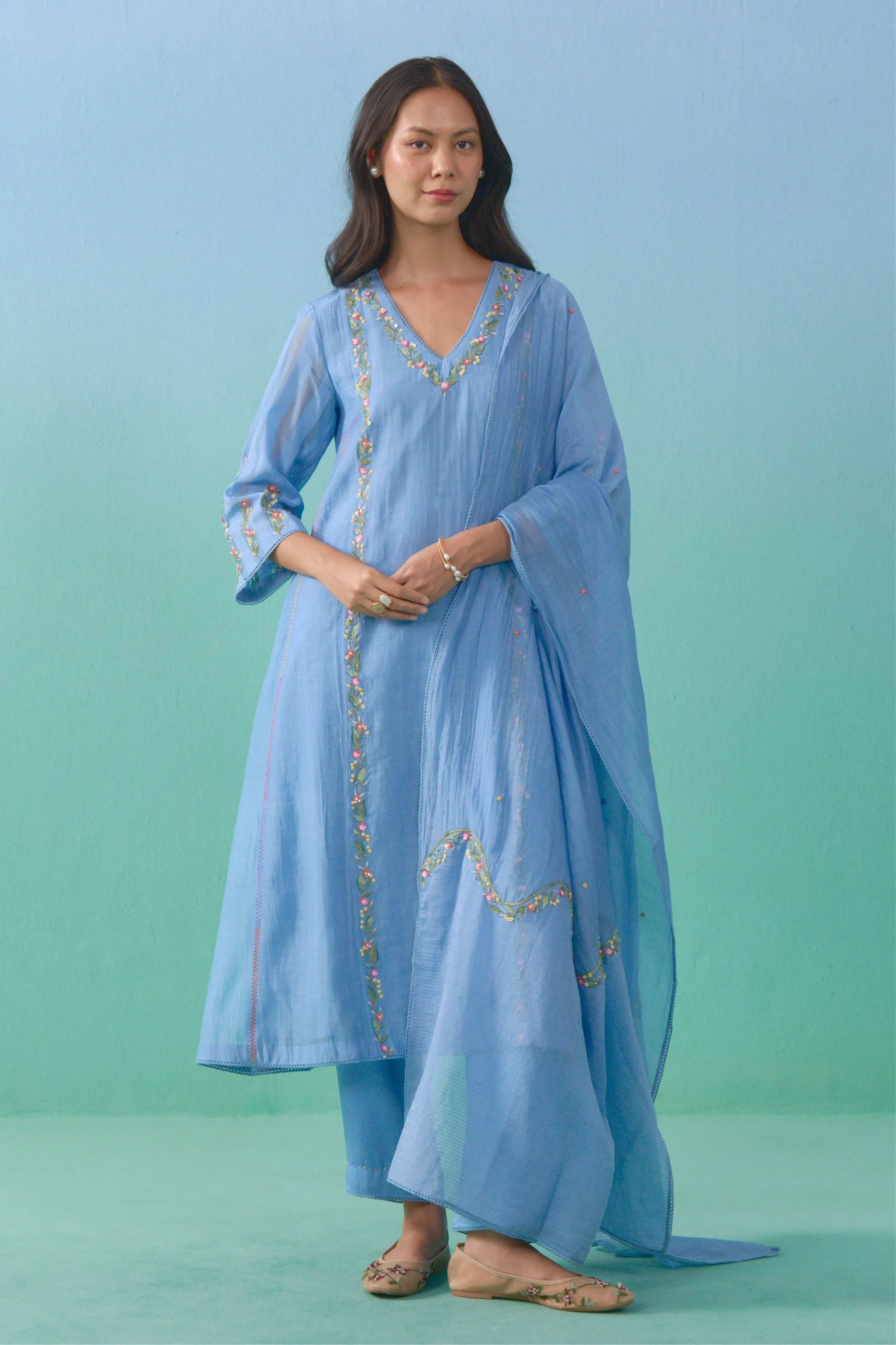 Roza Kurta Set
